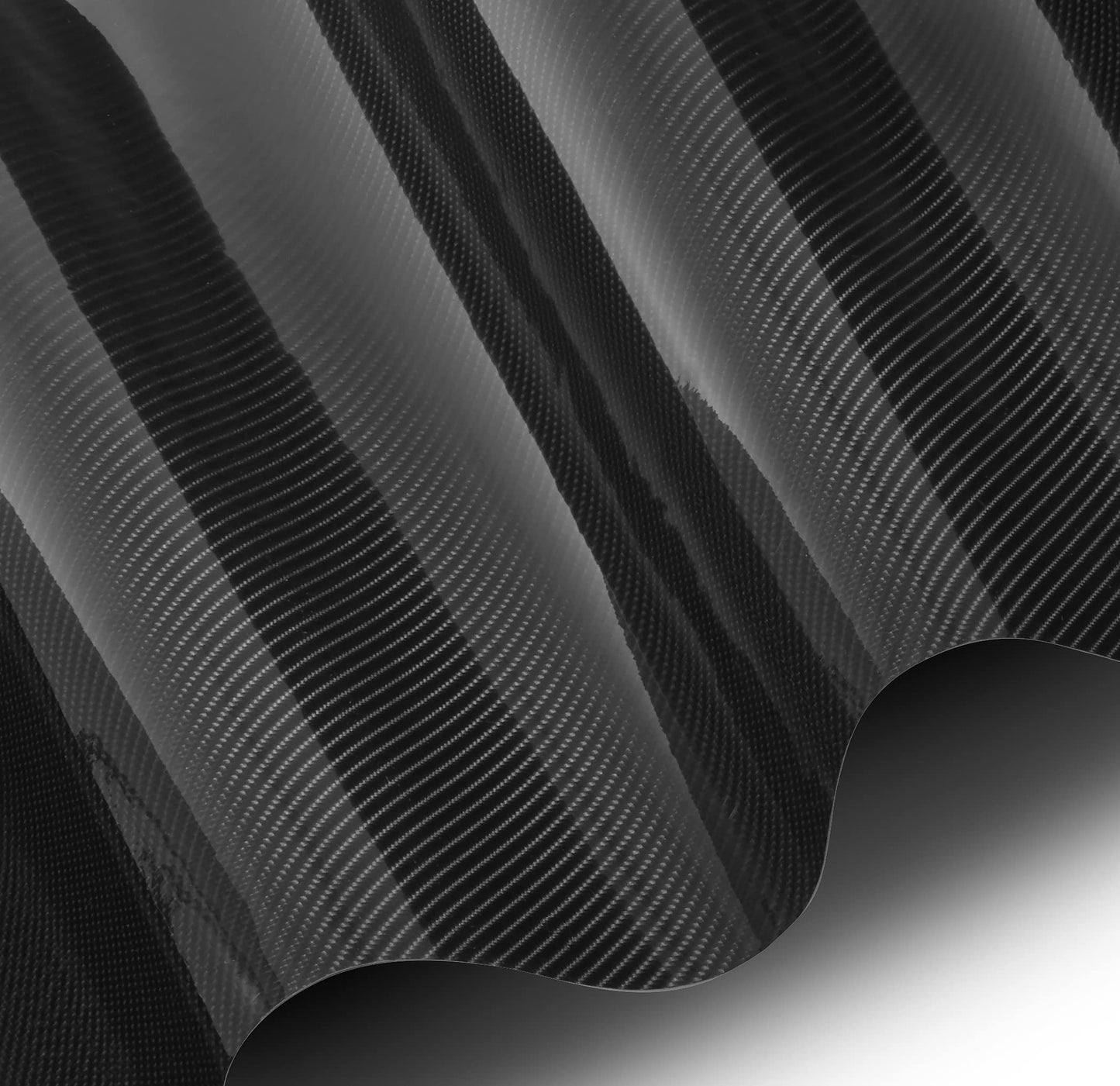 VViViD+ Gloss Carbon Black, Vinyl Wrap Film Roll (20ft x 5ft)