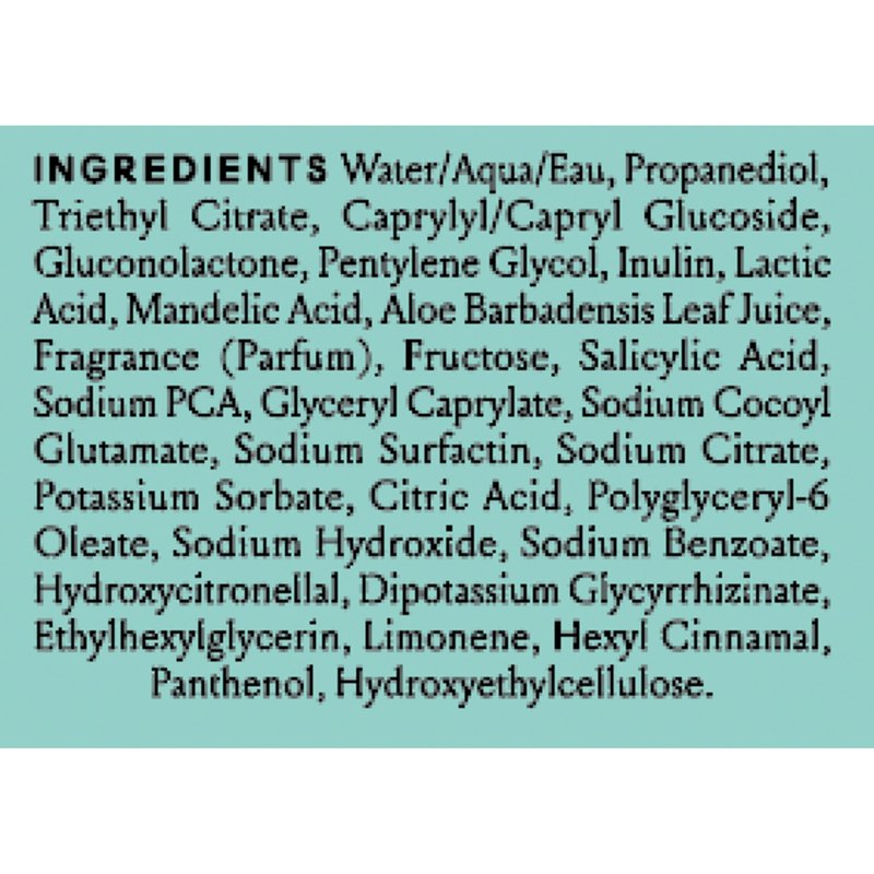 Billie AHA Deodorant 24-hour Odor-Preventing Gel, Aluminum-Free, Tidal Rose, 1.7oz