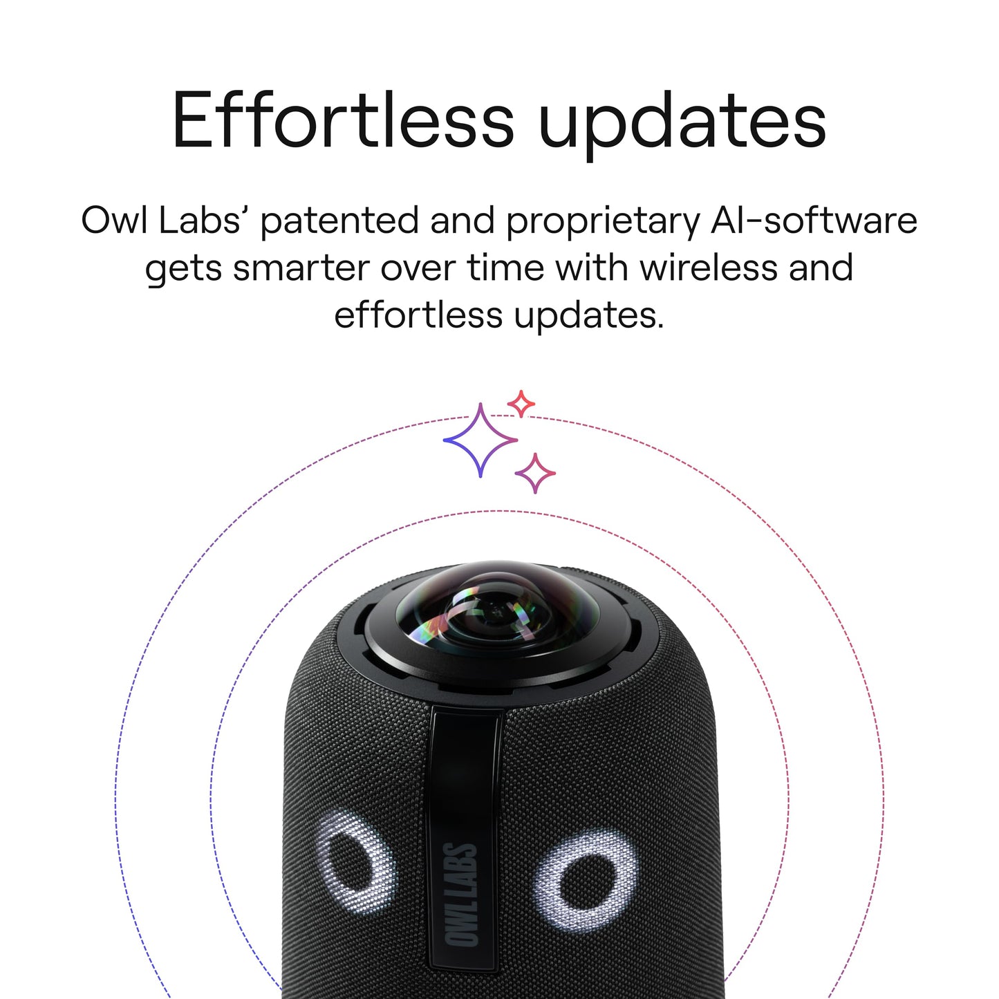 Meeting Owl 4+ 360-Degree, 4K Smart Video Conference Camera, Microphone, and Speaker (Automatic Focus, Zooming, Noise Equalizing, Certified for Microsoft Teams)
