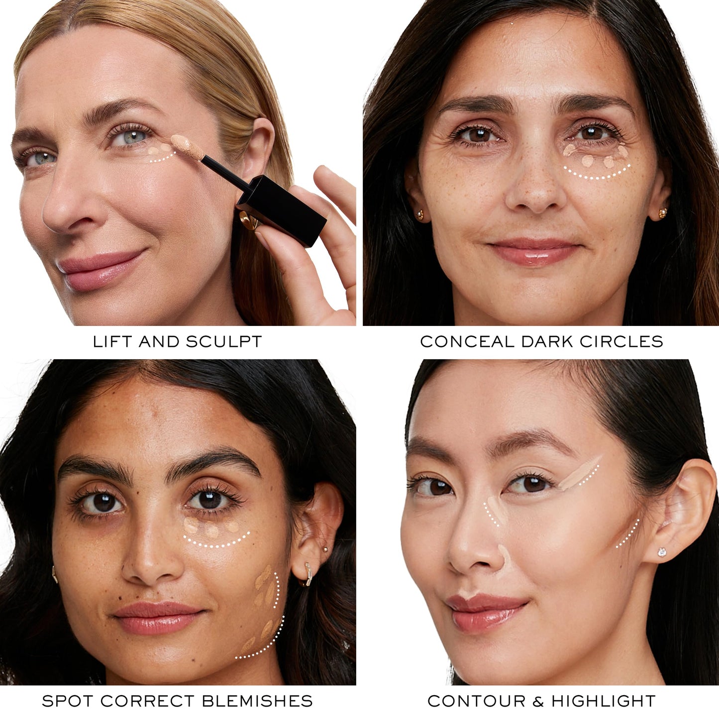 Lancôme Teint Idole Ultra Wear All Over Full Coverage Concealer - Natural Matte Finish & Lightweight Under Eye Concealer - Up To 24H Wear - 350 Bisque Cool
