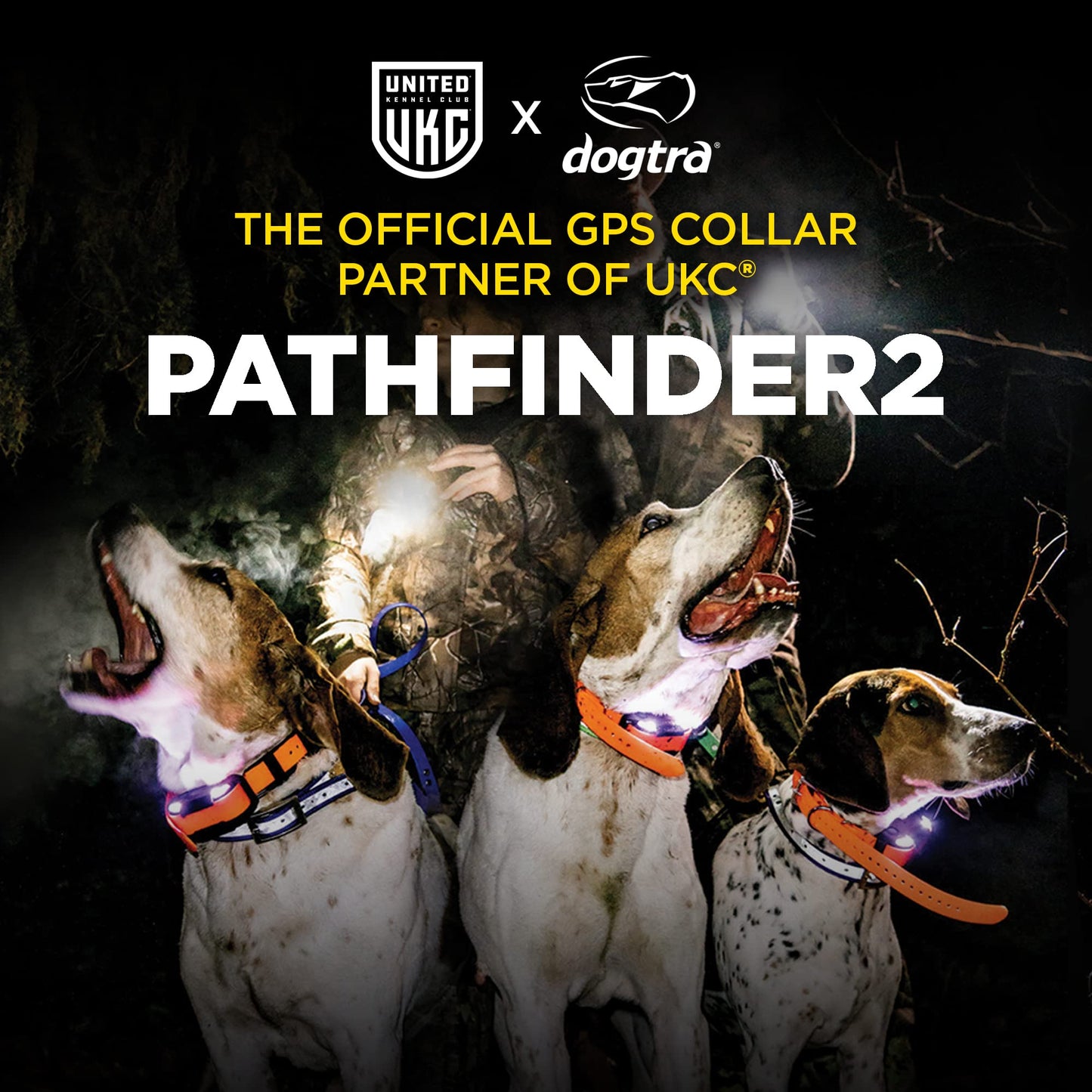 Dogtra PATHFINDER 2 MINI Additional Receiver Dog GPS Tracker e Collar Green LED Light No monthly fees Free App Waterproof Smartwatch control Satellite Real Time tracking long range Smartphone required