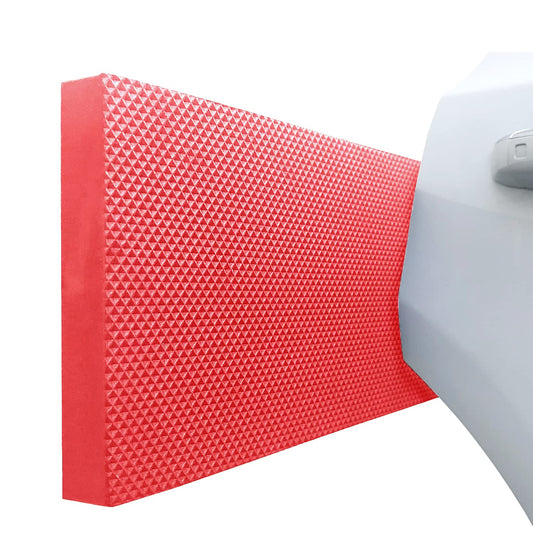 AMPULLA GWP02S Garage Wall Protector Car Door Protectors, Designed in Germany (4, Red)