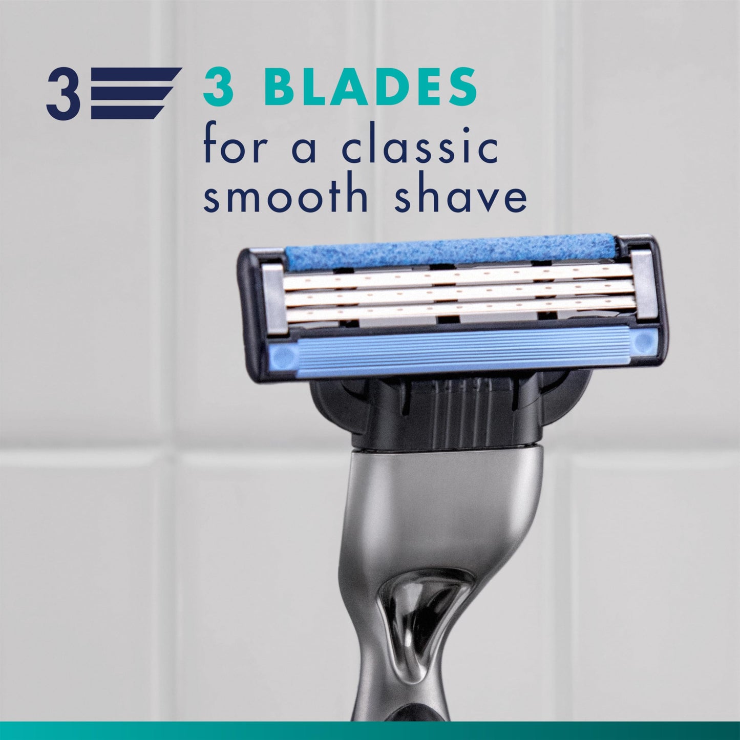 Gillette Mach3 Razor Refills for Men, 10 Razor Blade Refills, (Pack of 2)