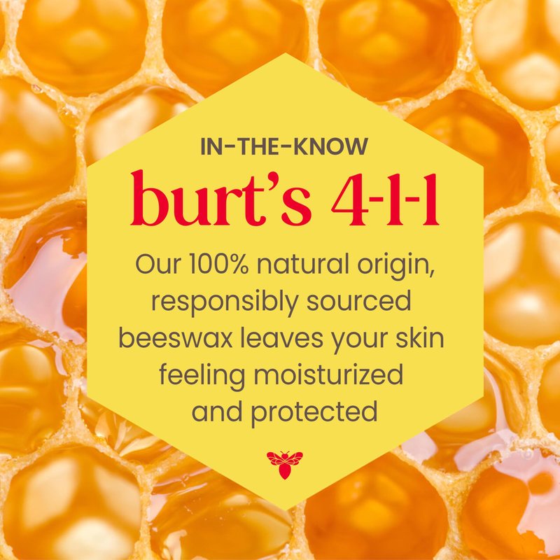 Burt's Bees Lip Tint Balm, Long Lasting 2 in 1 Duo Tinted Balm Formula, Color Infused with Hydrating Shea Butter for a Natural Looking Buildable Finish, Hibiscus, 1 Tube