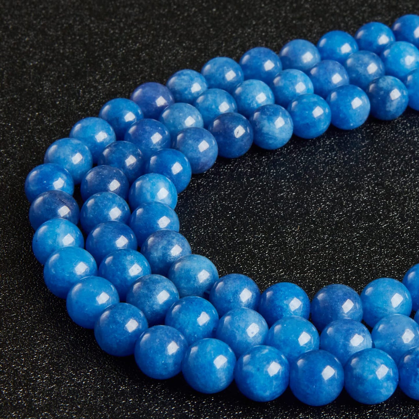 100pcs 6mm Kyanite Beads Natural Gemstone Beads Round Loose Beads for Jewelry Making
