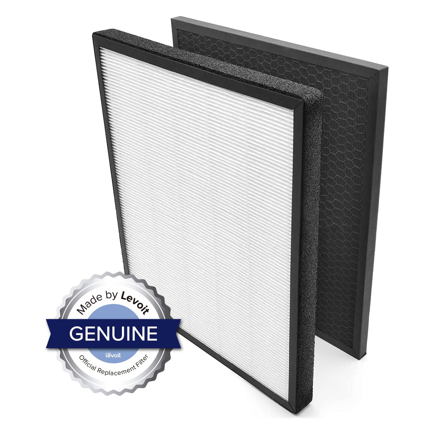 LEVOIT Air Purifiers for Home Large Room Bedroom Up to 1110 Ft² & LV-PUR131 Air Purifier Replacement Filter, Hepa and Activated Carbon Filters Set, LV-PUR131-RF, 1 Pack