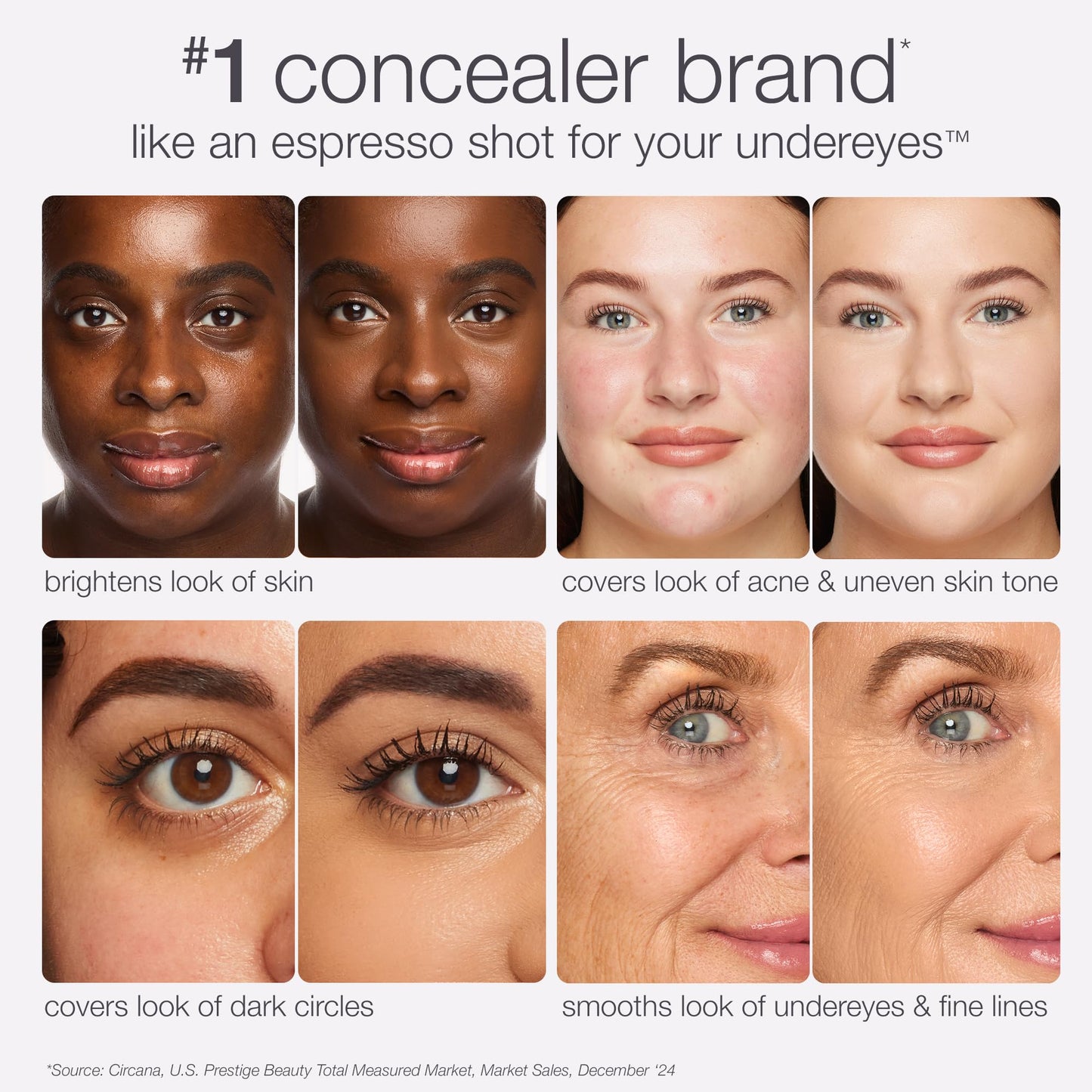 tarte shape tape creamy concealer – Full Coverage Makeup with Built-In Eye Cream, 24HR Hydrating Natural Moisturizing Matte Finish for Redness & Fine Lines, Vegan & Cruelty-Free, full size, 16N