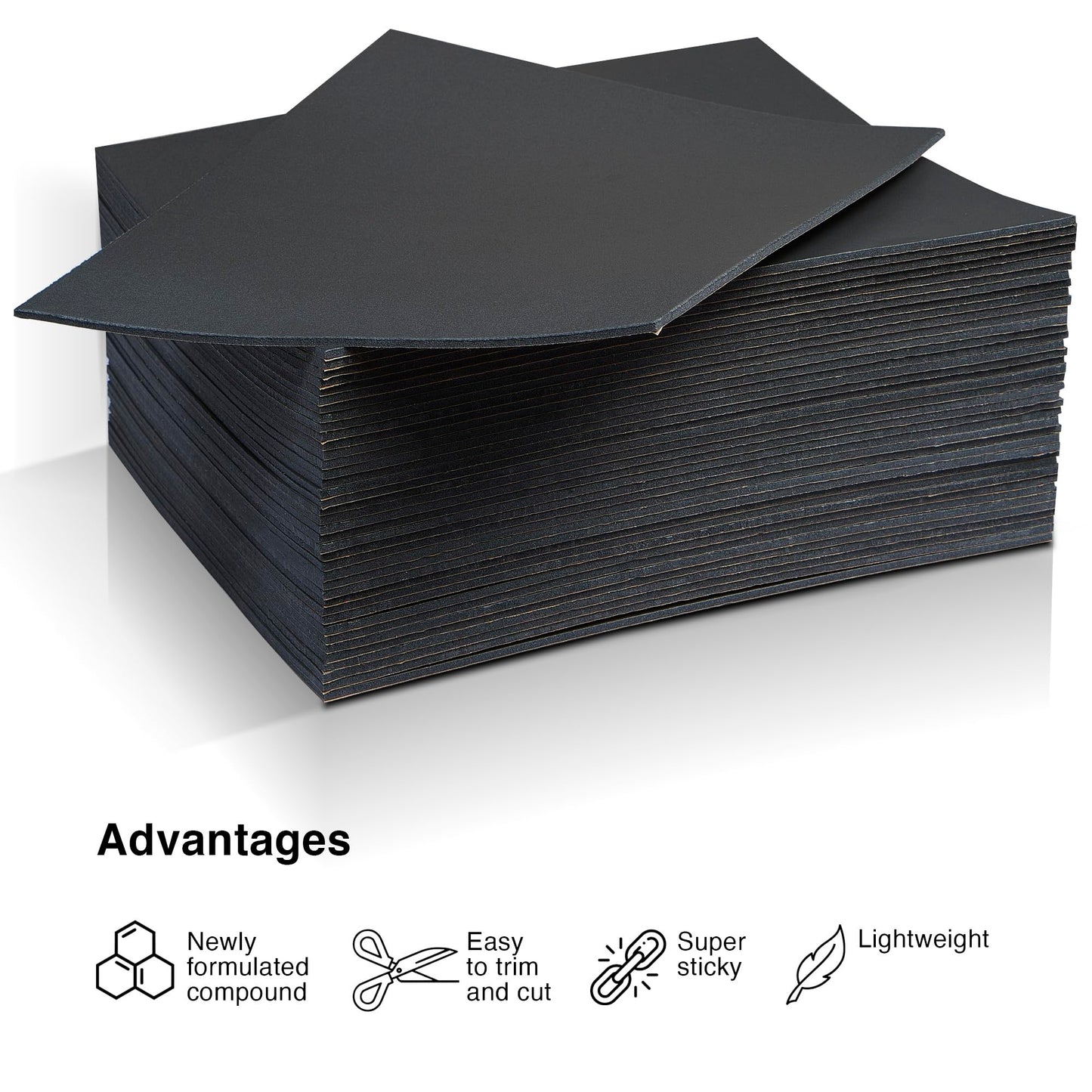 Siless Liner 157 mil (4 mm) 51 sqft Car Sound Deadening Closed Cell Foam & Heat Insulation mat - PE Foam Sound Deadener Material & Heat Barrier