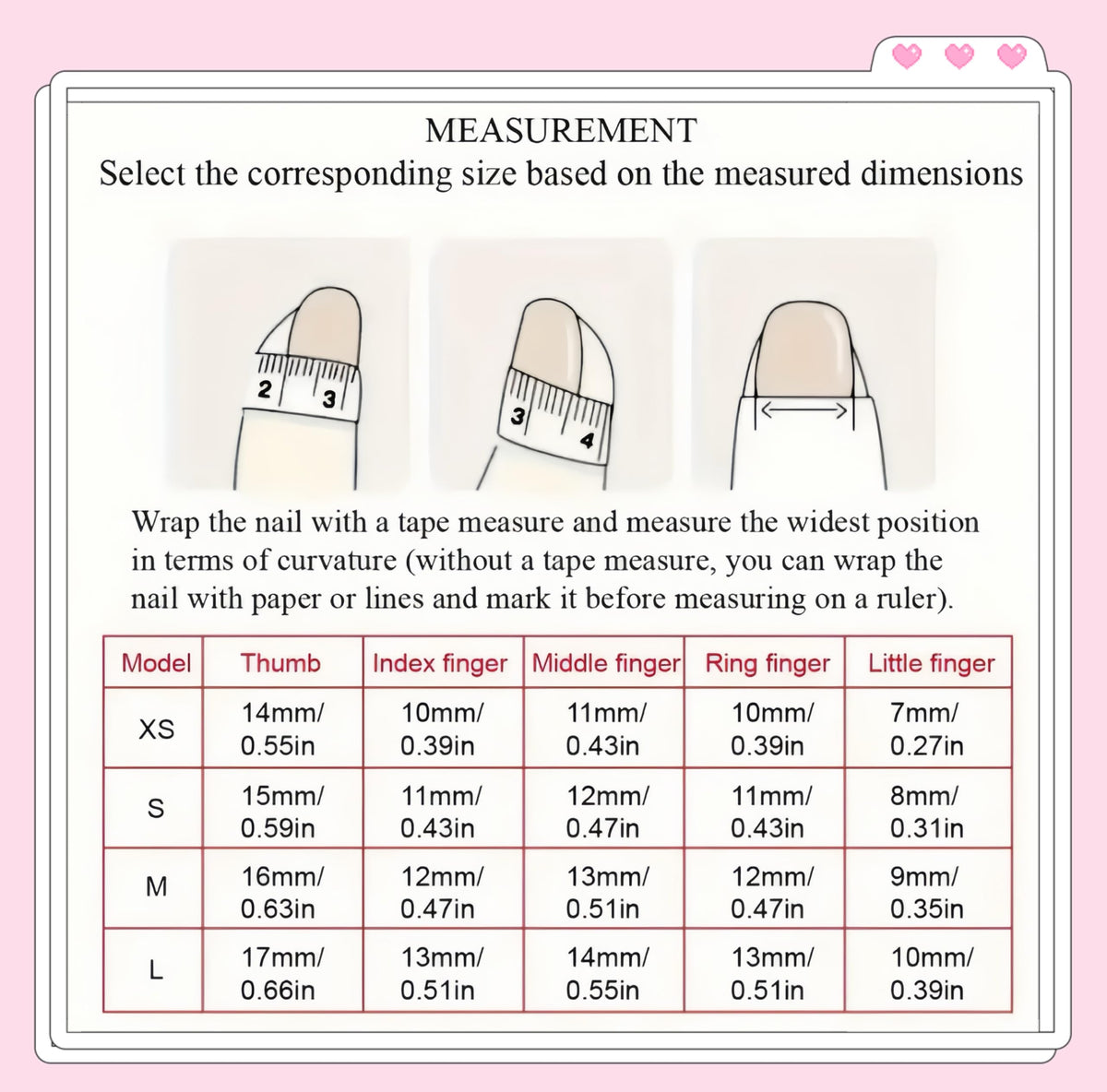 Handmade Press on Nails Medium Almond- Long Fake Nails,3D Unique Reusable ABS Material Fake Nails, Cartoon Snowflake Design False Nails (M, 001)