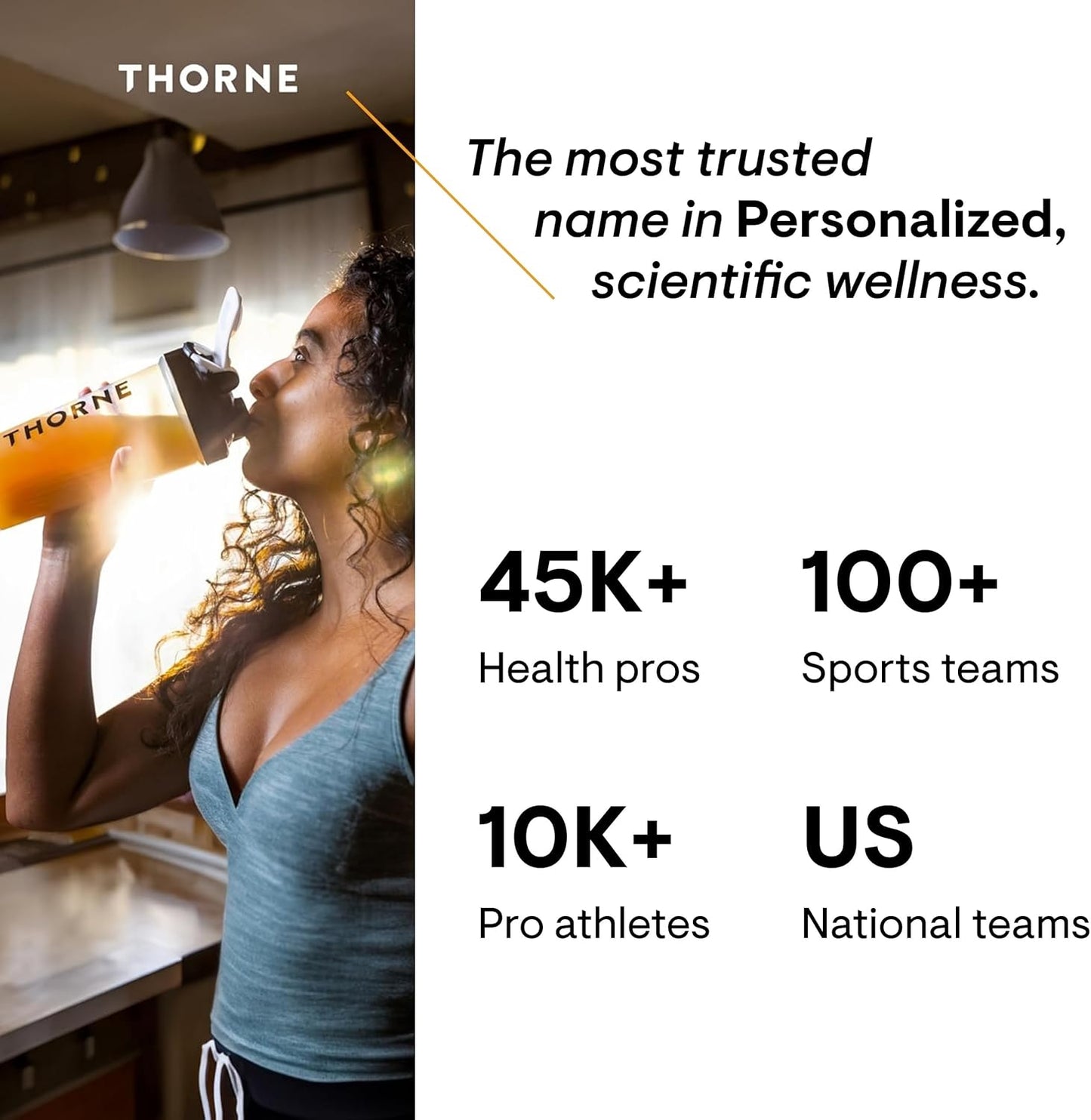 THORNE - Daily Electrolytes - Zero Sugar & Low-Calorie Electrolyte Drink Mix - Naturally Flavored & Sweetened - NSF Certified for Sport - Blood Orange - 30 Stick Packs