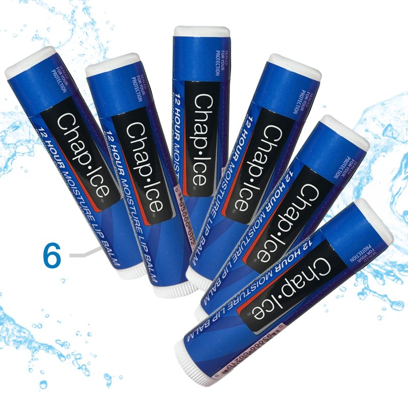Moisturizing Lip Balm SPF 15 – 6 Pack Lip Balm Sticks, Hydrating & Protective Formula