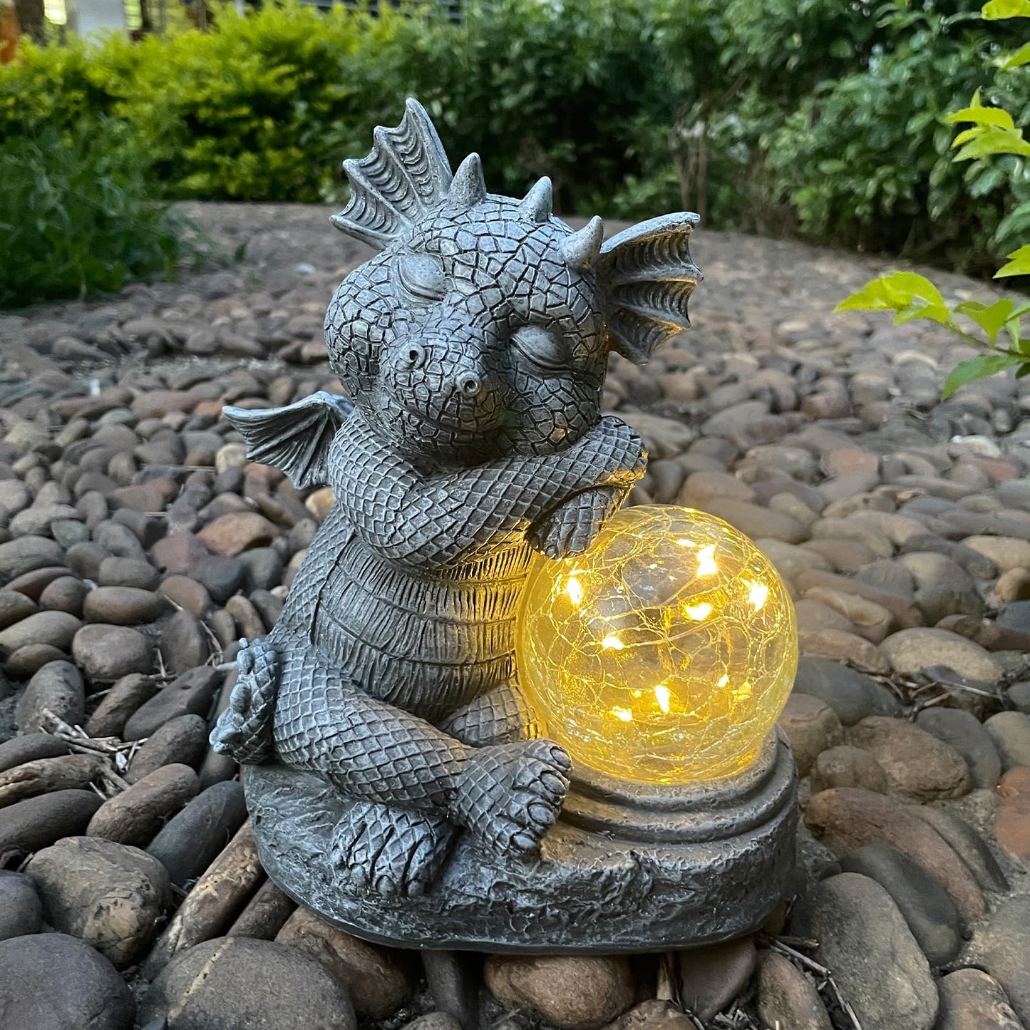 Frog Solar Lights Outdoor Garden Mini Frog Figurines Decor for Patio Yard Lawn Ornament Solar Garden Miniature Frog Decor Gift for Women Mother's Day Birthday Housewarming Gifts
