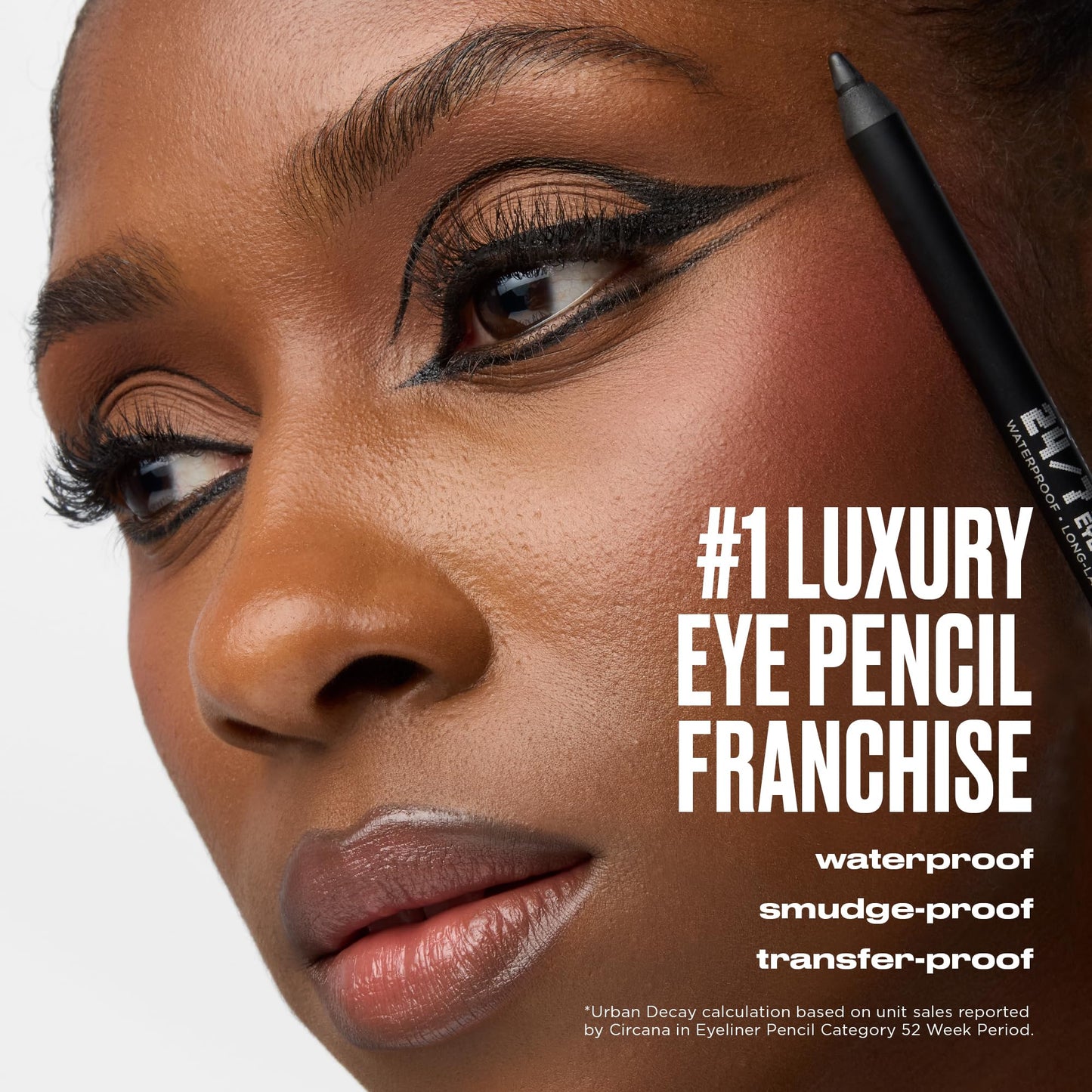 Urban Decay 24/7 Waterproof Waterline Eyeliner Pencil - Eye Liner for Tightlining + Defining, Smudge-Resistant, Transfer-Resistant, 24HR Wear, Creamy Neutrals - Cool Coyote (charcoal gray eyeliner)