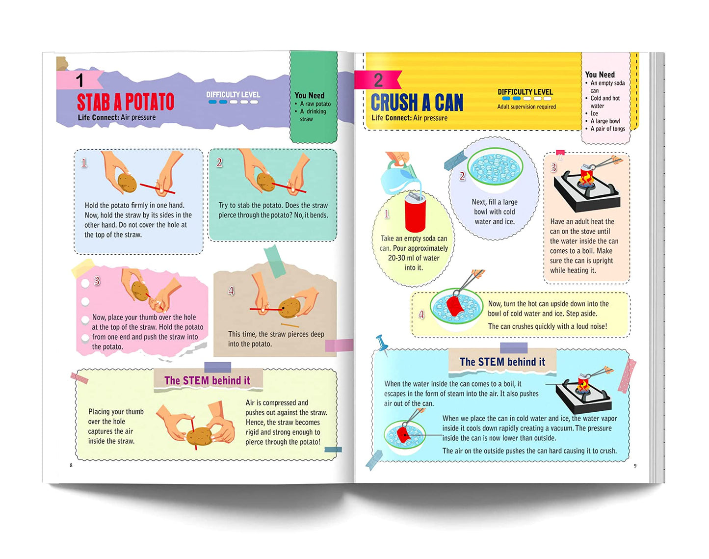 101 Science Experiments and Projects For Children (101 Fun Activities)