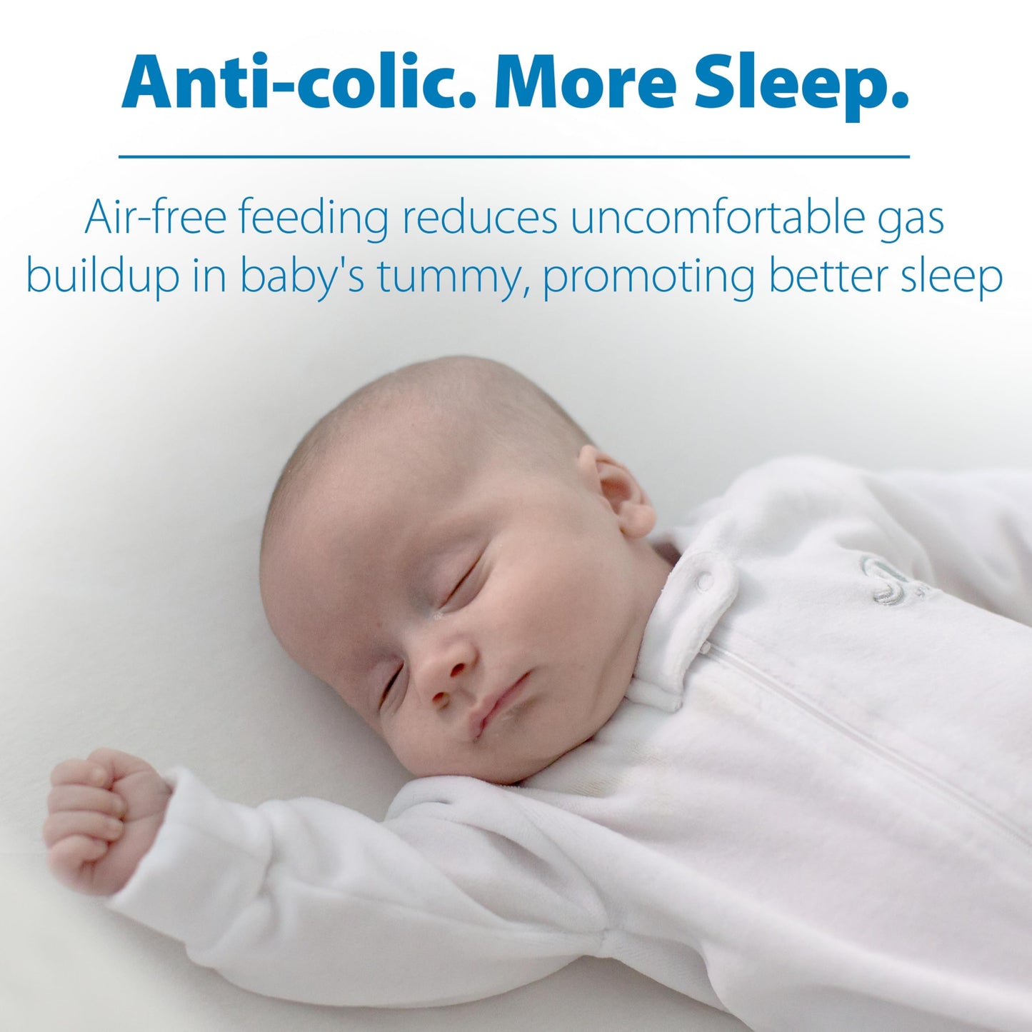 Dr. Brown’s Anti-Colic Options+ Narrow Baby Bottles, 0m+ Level 1 Nipple - Baby Bottle to Reduce Colic (3 Pack), Purple 8 oz
