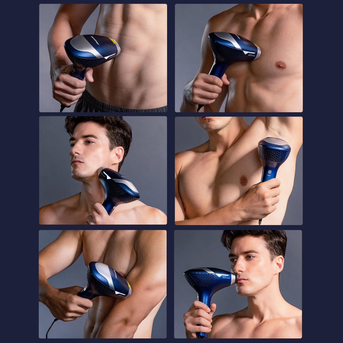 Diode Laser Hair Removal, Hair Removal Device for Skin Tone 1-5, Permanent Reduction in Hair Regrowth, Home-use Wide-Angle 810nm Laser Hair Removal Device