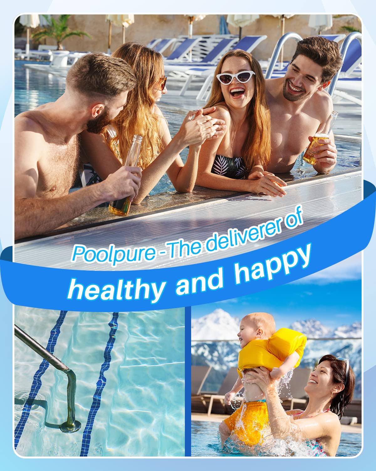 POOLPURE C-7367 Spa Filter Replaces PD075-2000, Dimension One 1561-00, Filbur FC-3059, Excel Filters XLS-7005, Aladdin 17541, Baleen AK-60035, 75 sqft Hot Tub Filter Cartridge 2PACK