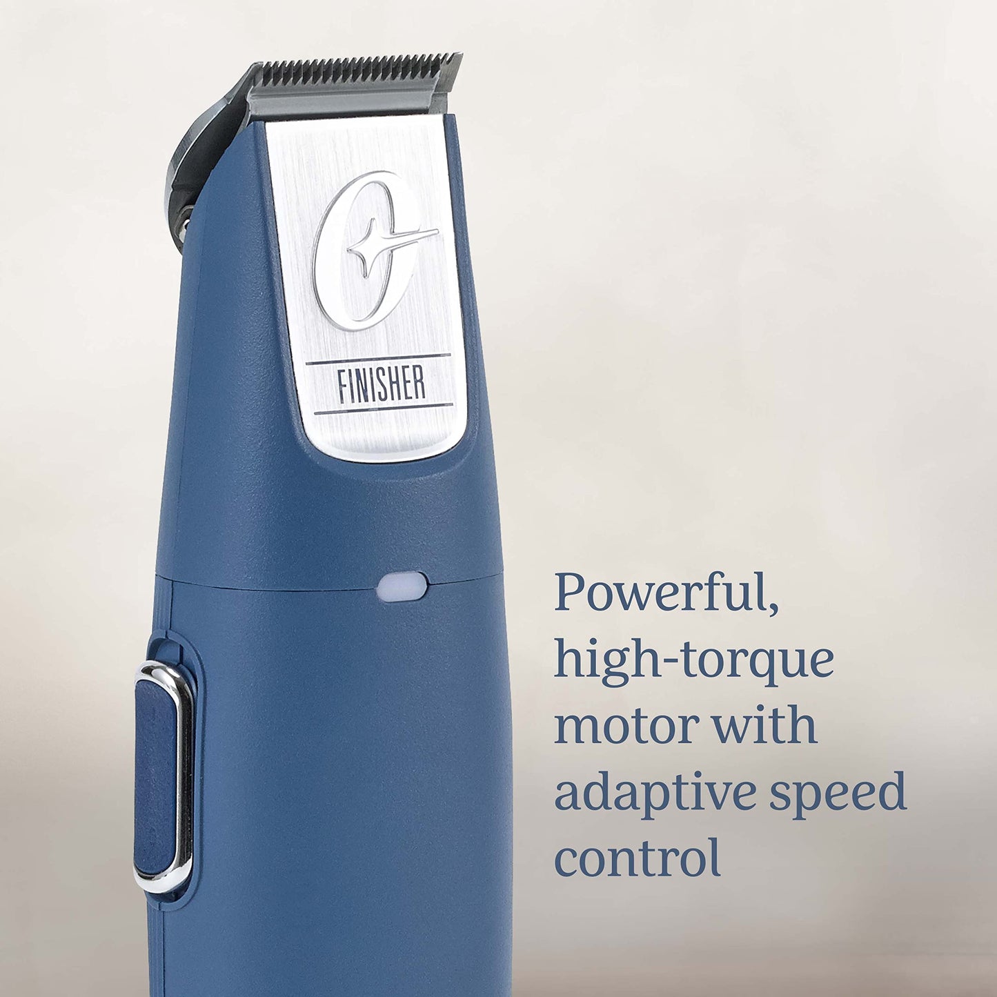 Oster Professional Cordless Finisher Animal Trimmer with Rechargeable Battery, Blue