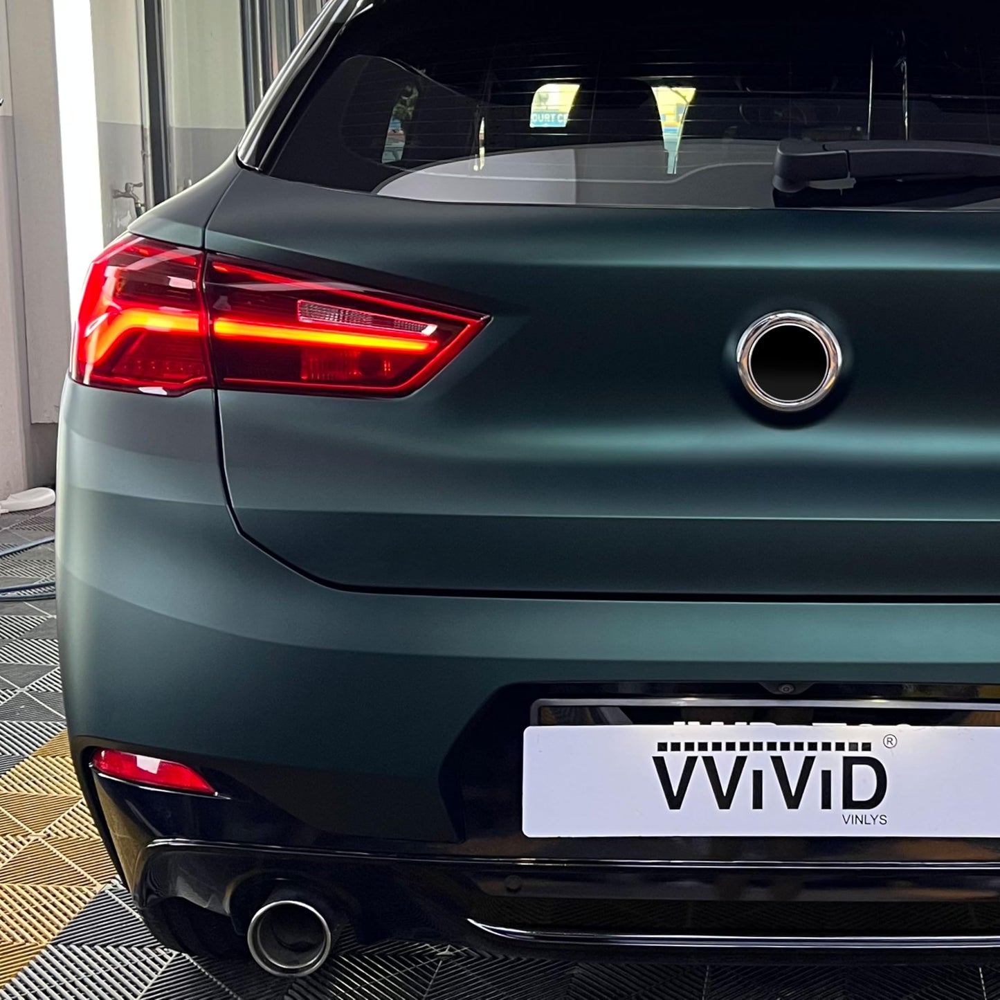 VViViD+ Matte Emerald Green Vinyl Car Wrap (25ft x 5ft, Matte Emerald Green)