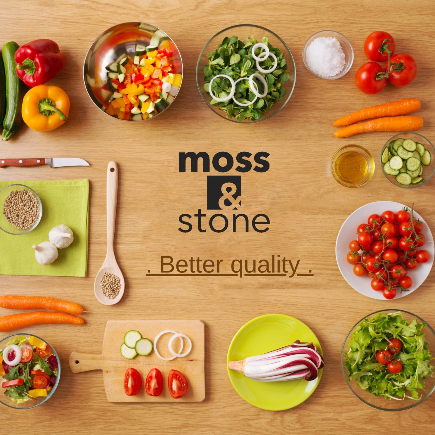 Moss & Stone 3 Cup Mini Food Processor, Strong Vegetable Chopper for Dicing, Chopping, Mincing, & Puree 300 Watts Mini Chopper With 2 Speeds, Perfect Baby Food Processor Black