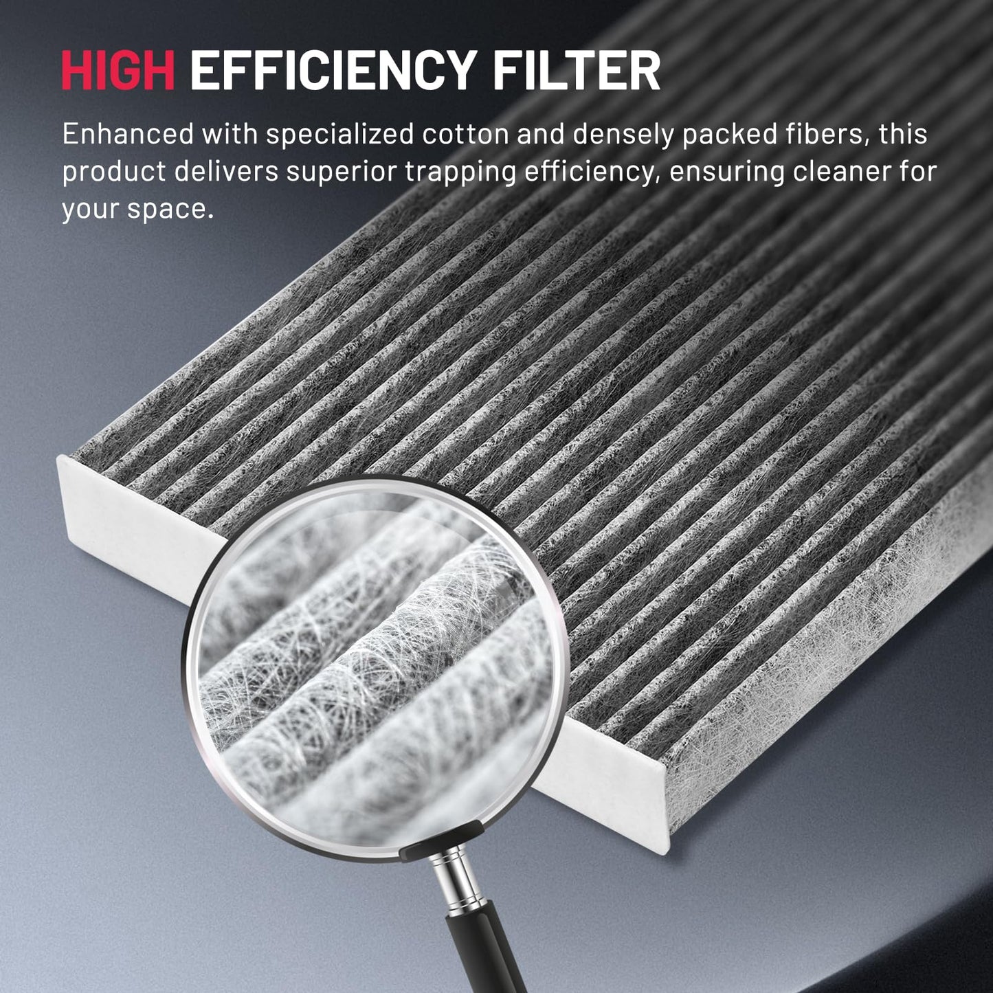 BDFHYK CF10727 Cabin Air Filter with Activated Carbon Compatible with BMW X1, 128i, 135i, 135is, 328i, 328i xDrive, 335i, 335i xDrive, 335is, 323i, 335d, 328xi, 335xi, 325i, 325xi, 330i, 330xi