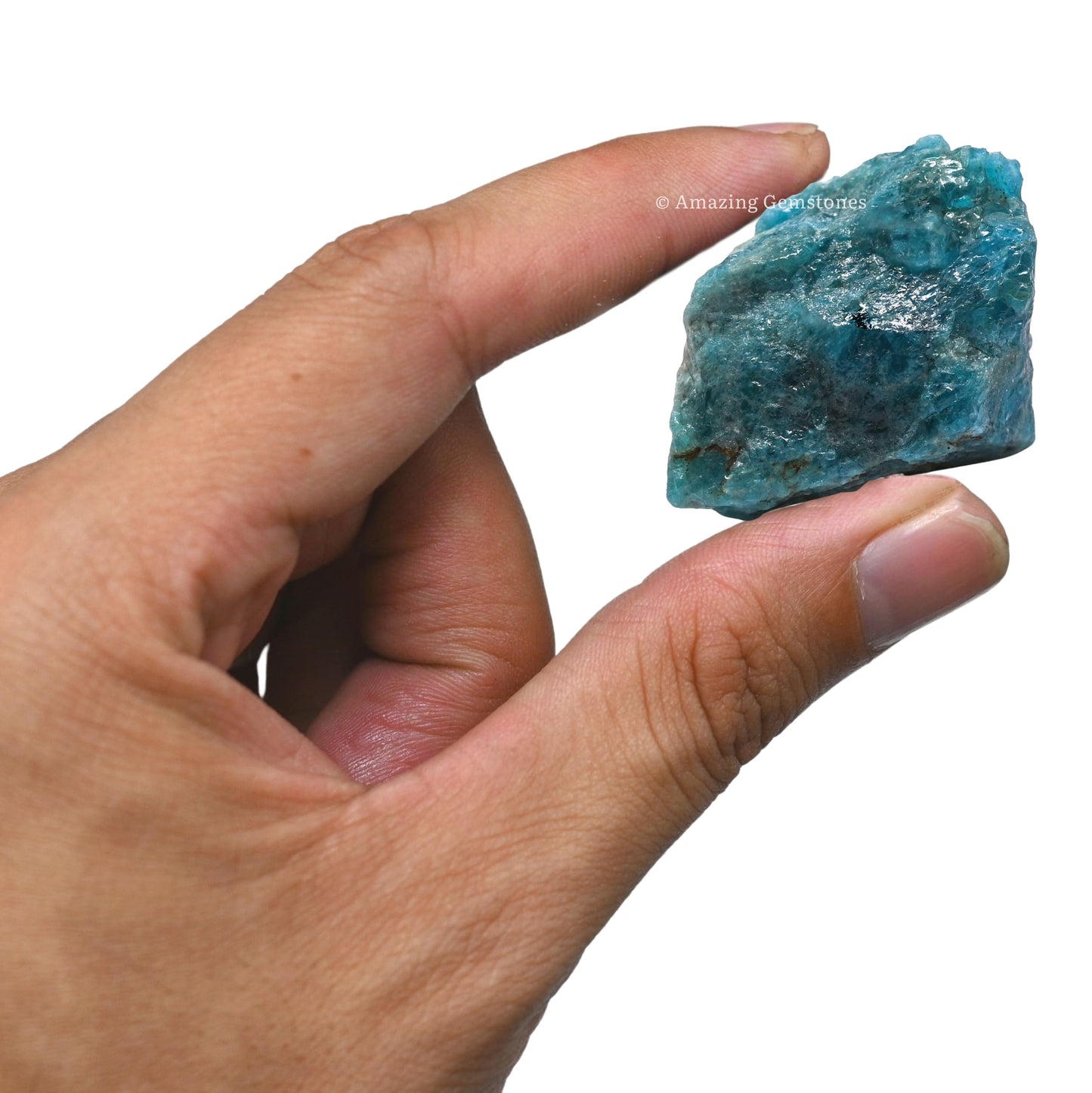 Amazing Gemstone 2 Pieces Green Apatite Raw Crystals and Healing Stones, Natural Rocks for Tumbling and DIY Raw Stones and Crystals