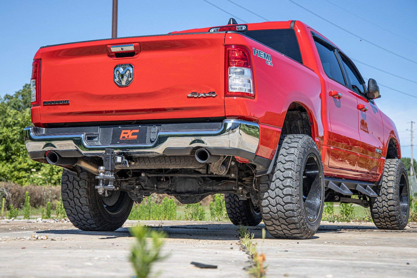 Rough Country Dual Cat-Back Exhaust for 19-24 Ram 1500 2WD/4WD | 5.7L - 96013