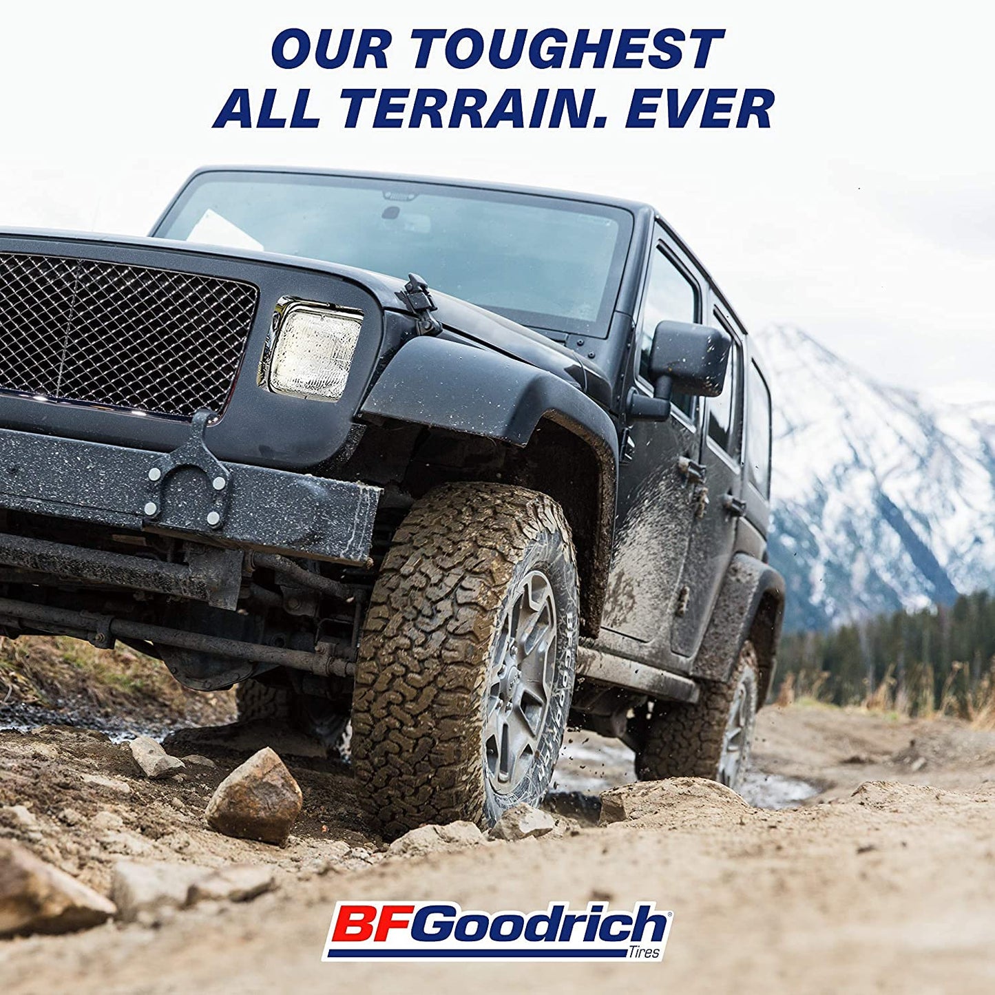 BFGoodrich All Terrain T/A KO2 Radial Car Tire for Light Trucks, SUVs, and Crossovers, 32x11.50R15/C 113R