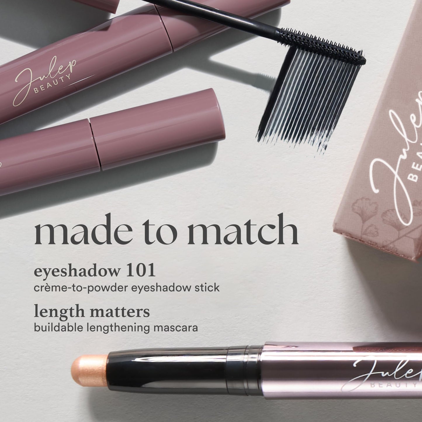 Julep Eyeshadow 101 Cream-to-Powder Waterproof Eyeshadow Stick – Pearl Shimmer – Long-Lasting, Buildable, Crease-Proof, Cruelty Free, Shimmer Finish with Built-In Smudger