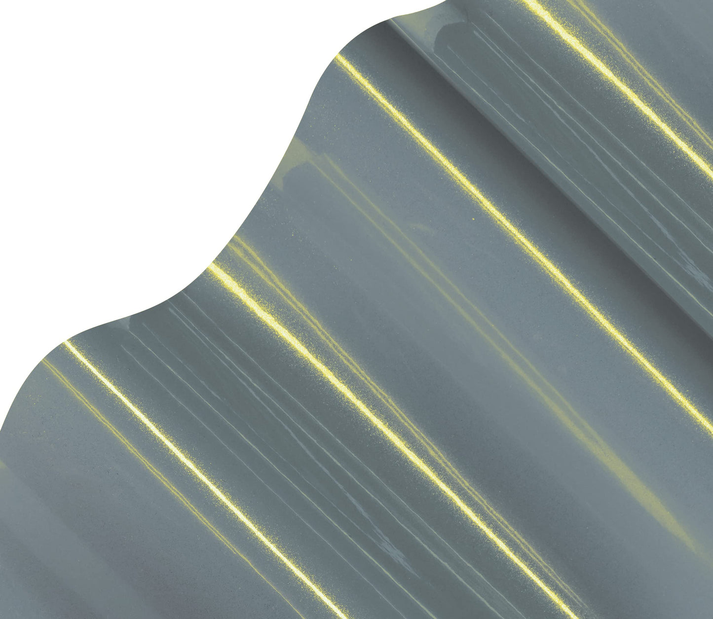VViViD+ Premium High Gloss Galaxy Metallic Nardo Grey Vinyl Wrap Film Roll (25ft x 5ft)