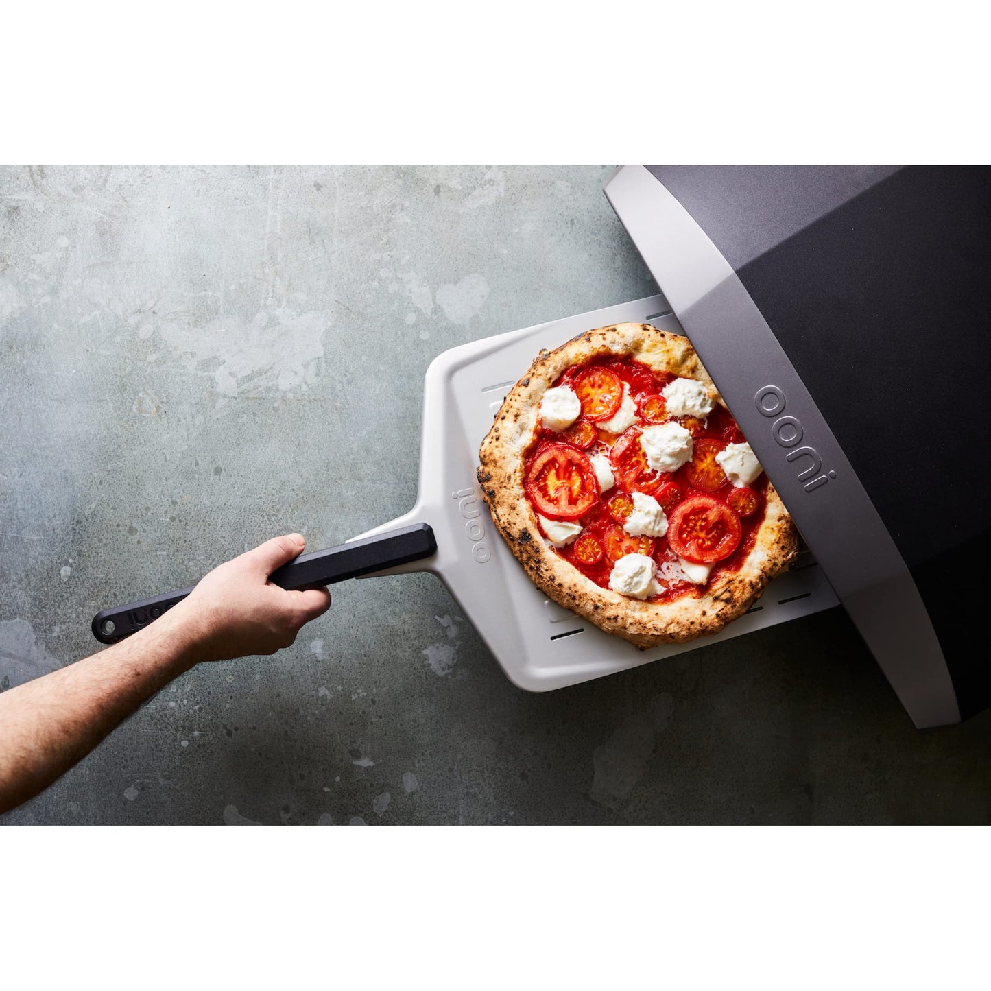 Ooni Koda 12 Gas Pizza Oven - Ultimate Pizza Oven Bundle - 12" Perforated Peel, Koda 12 Cover and Digital Thermometer Included