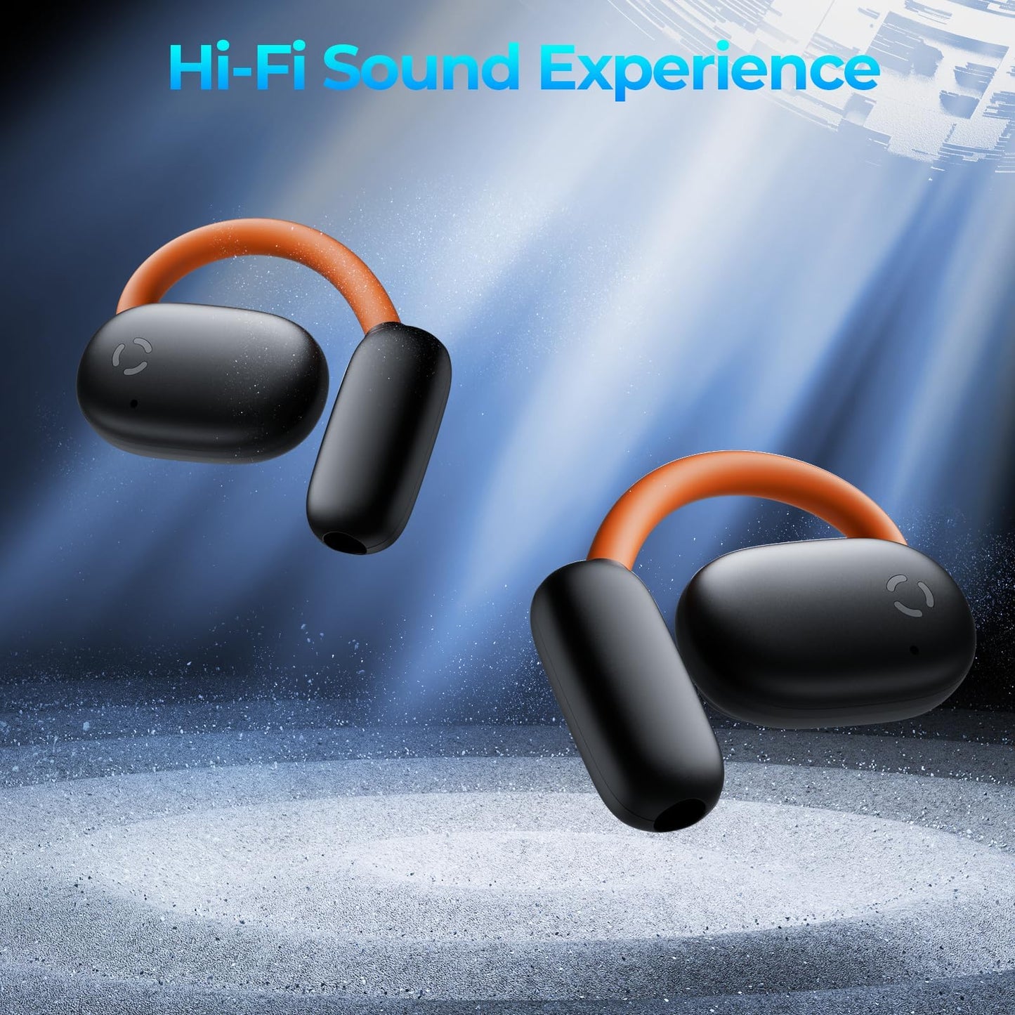 AI Translation Earbuds Real Time 80H Playtime 164 Languages Translator Ear Buds with Glowing Earhook Bluetooth Translating Headphones audifonos traductores inglés español for Travel Business Meeting