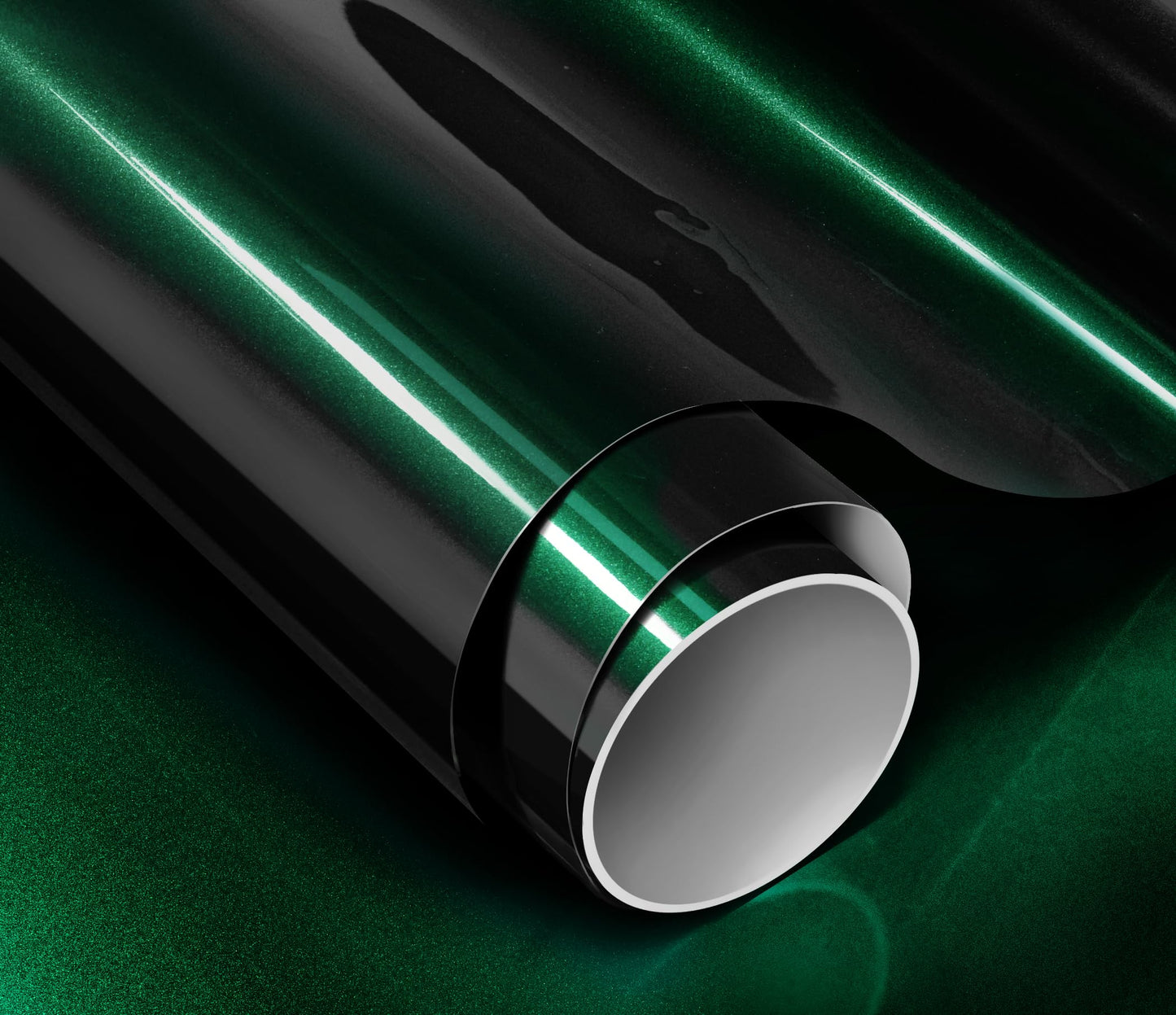 ColorFusion PPF by VViViD, Gloss Shadow Green Dry Apply PPF Vinyl Car Wrap Roll 6ft x 5ft