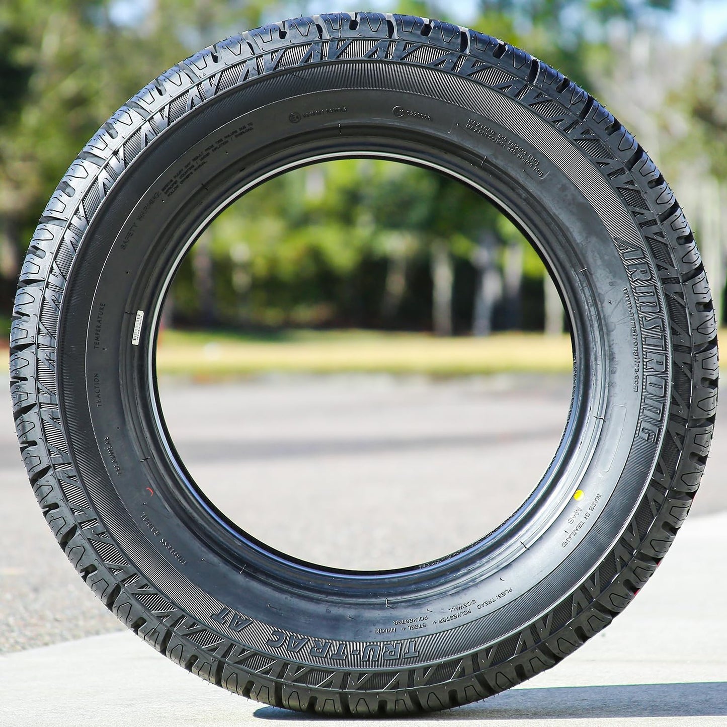Armstrong Tru-Trac AT A/T Truck/SUV All-Terrain Off-Road Radial Tire-275/55R20 275/55/20 275/55-20 117T Load Range XL 4-Ply BSW Black Side Wall