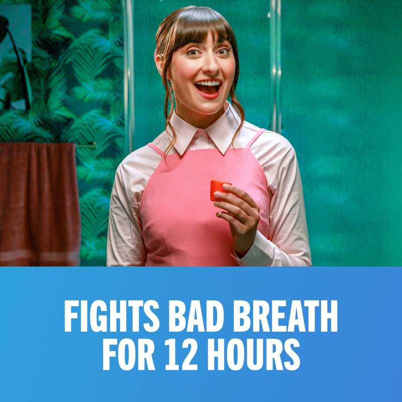 TheraBreath Fresh Breath Oral Rinse, Invigorating ICY Mint Flavor, Dentist Formulated and ADA-Accepted Mouthwash for Bad Breath pH-Balanced, Alcohol Free & Non-Burning, 1 Liter