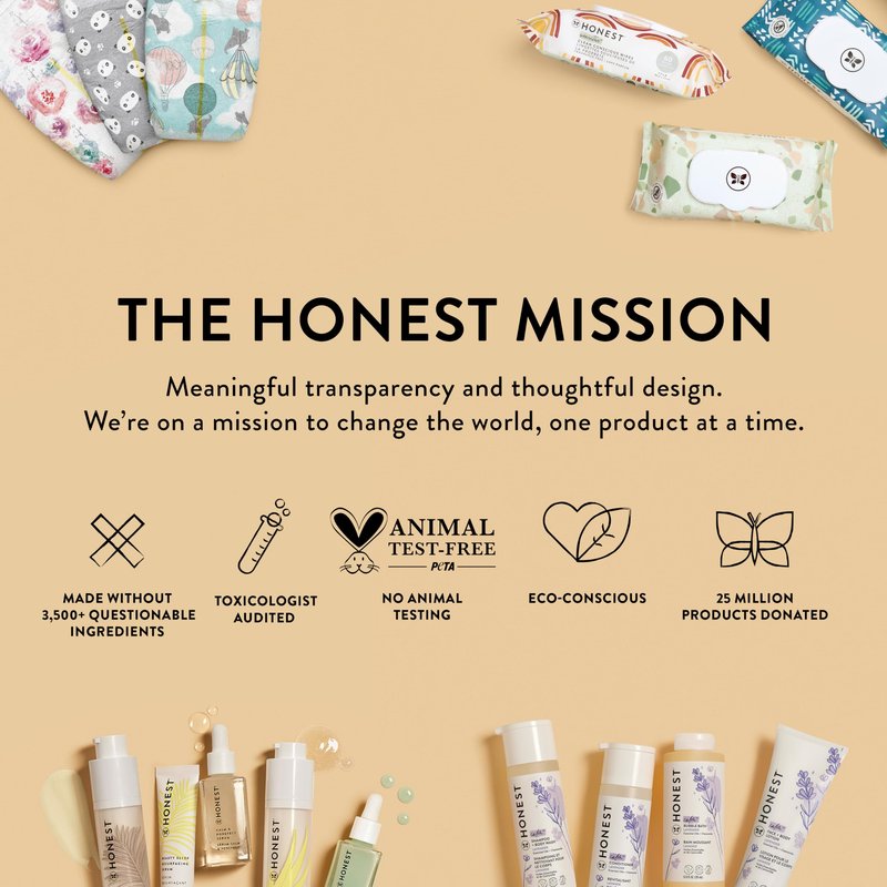 The Honest Company 2-in-1 Cleansing Shampoo Body Wash Refill Carton, Gentle for Baby, Naturally Derived, Tear-free, Hypoallergenic, Citrus Vanilla Refresh, 32 fl oz