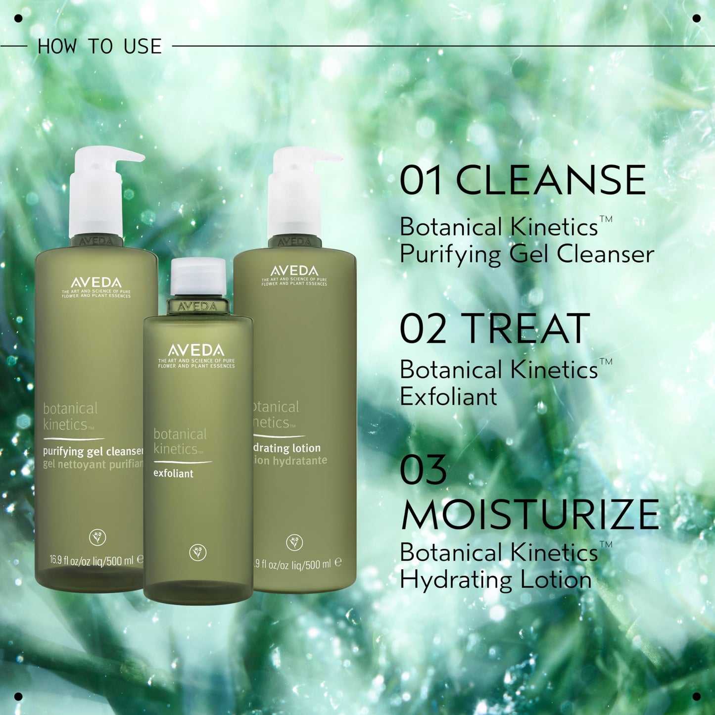 Aveda Botanical Kinetics Hydrating Lotion | Daily Face Moisturizer for All Skin Types | with Coconut, Jojoba, Caffeine, Aloe, 16.9 Fl Oz