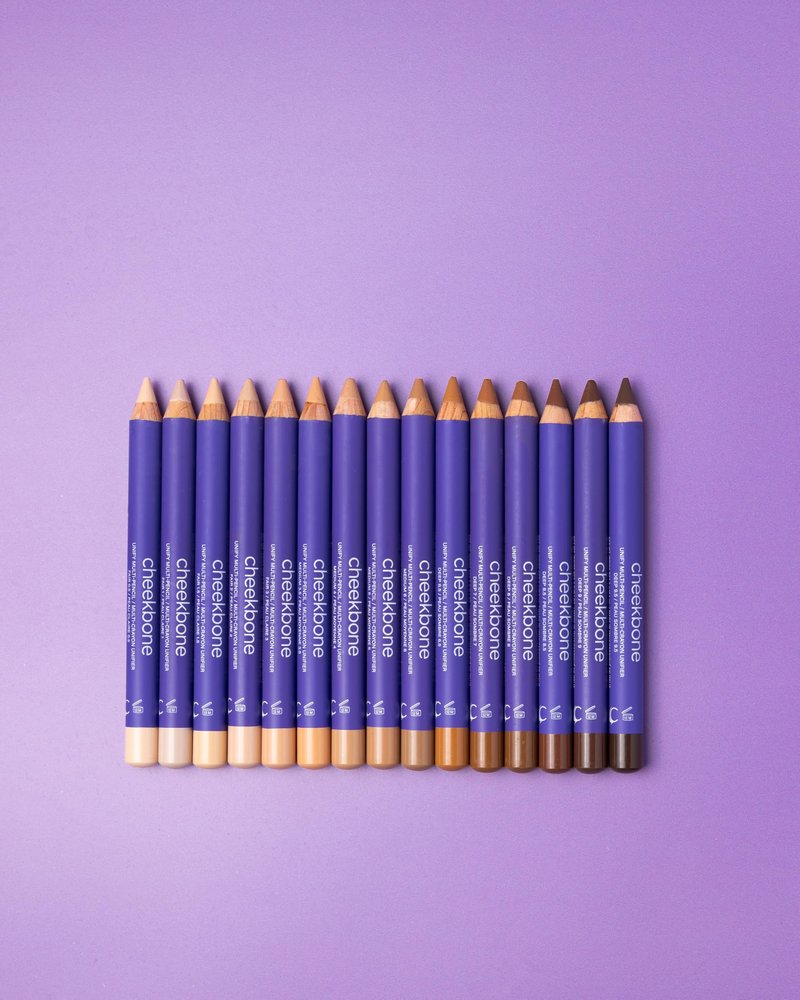 Cheekbone Unify Complexion Multi Pencil, 1 Fair, Creamy Multi-Use Face Stick for Concealing, Brightening & Sculpting, Buildable, Lightweight Formula, Vegan & Cruelty Free, 0.1 oz.