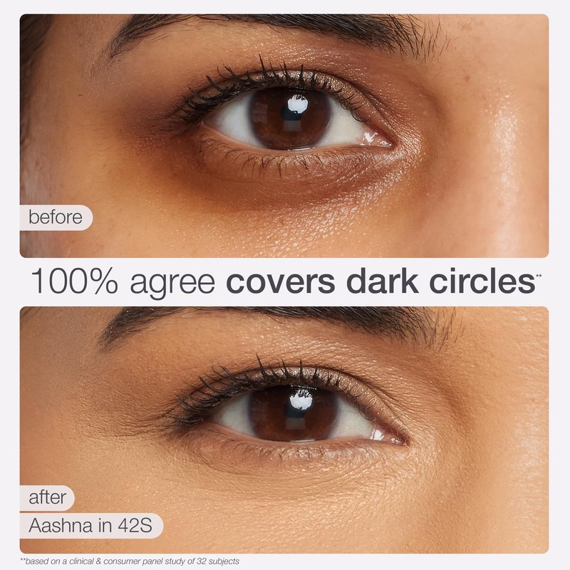 tarte shape tape concealer – Full-Coverage Creaseless Soft Matte Finish, Brightening Under-Eye & Face Makeup, 16hr Longwear, Vegan & Cruelty-Free, travel size, 42S tan sand