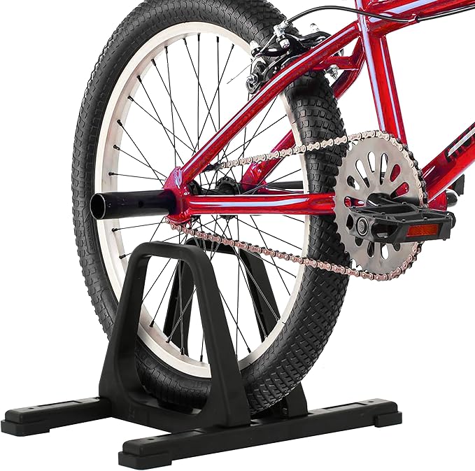 Bike Rack â Dual Bicycle Stand for Mountain, Road, or Kidâs Bikes â Indoor or Outdoor Steel Bicycle Storage â Tire Rack for Truck by RAD Cycle