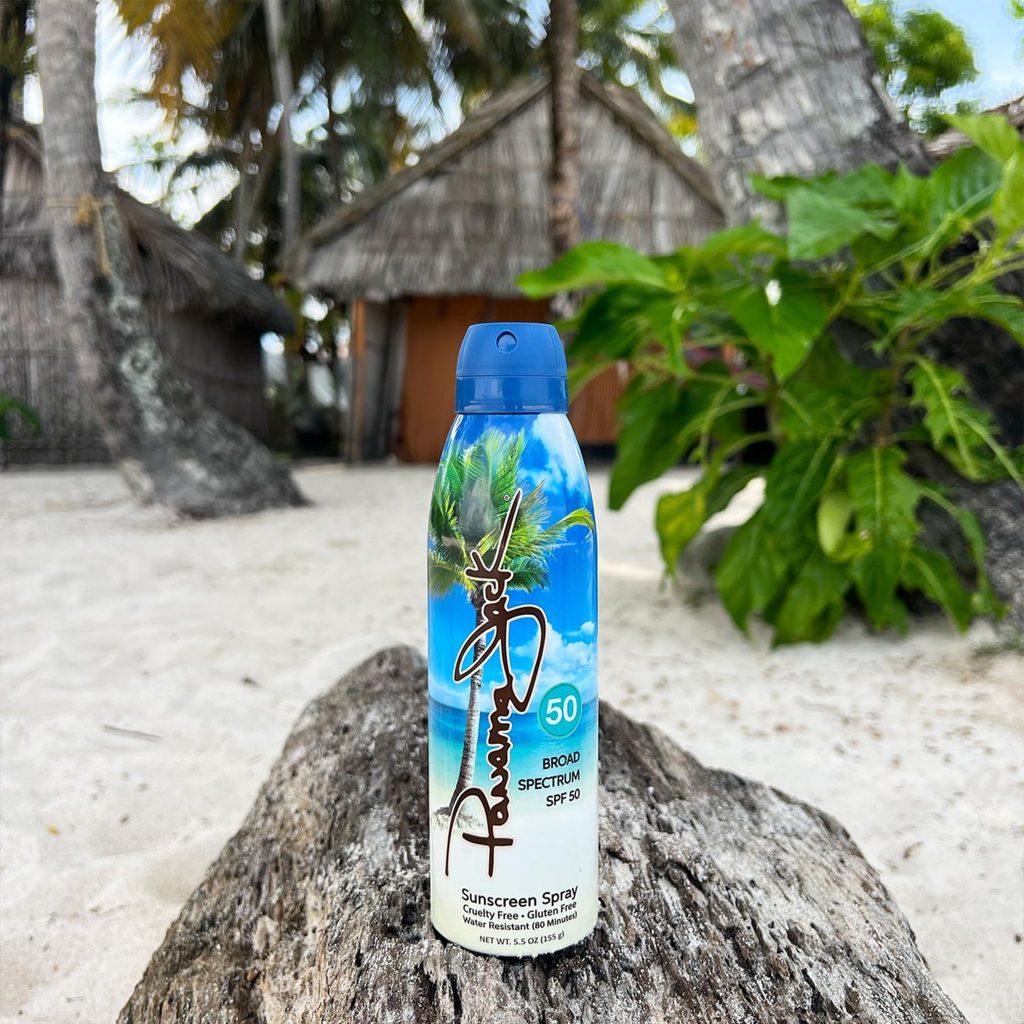 Panama Jack Continuous Spray Sunscreen - SPF 50, Broad Spectrum UVA/UVB Protection, PABA, Paraben, Gluten & Cruelty Free, Water Resistant (80 Minutes), 5.5 OZ (Pack of 12)