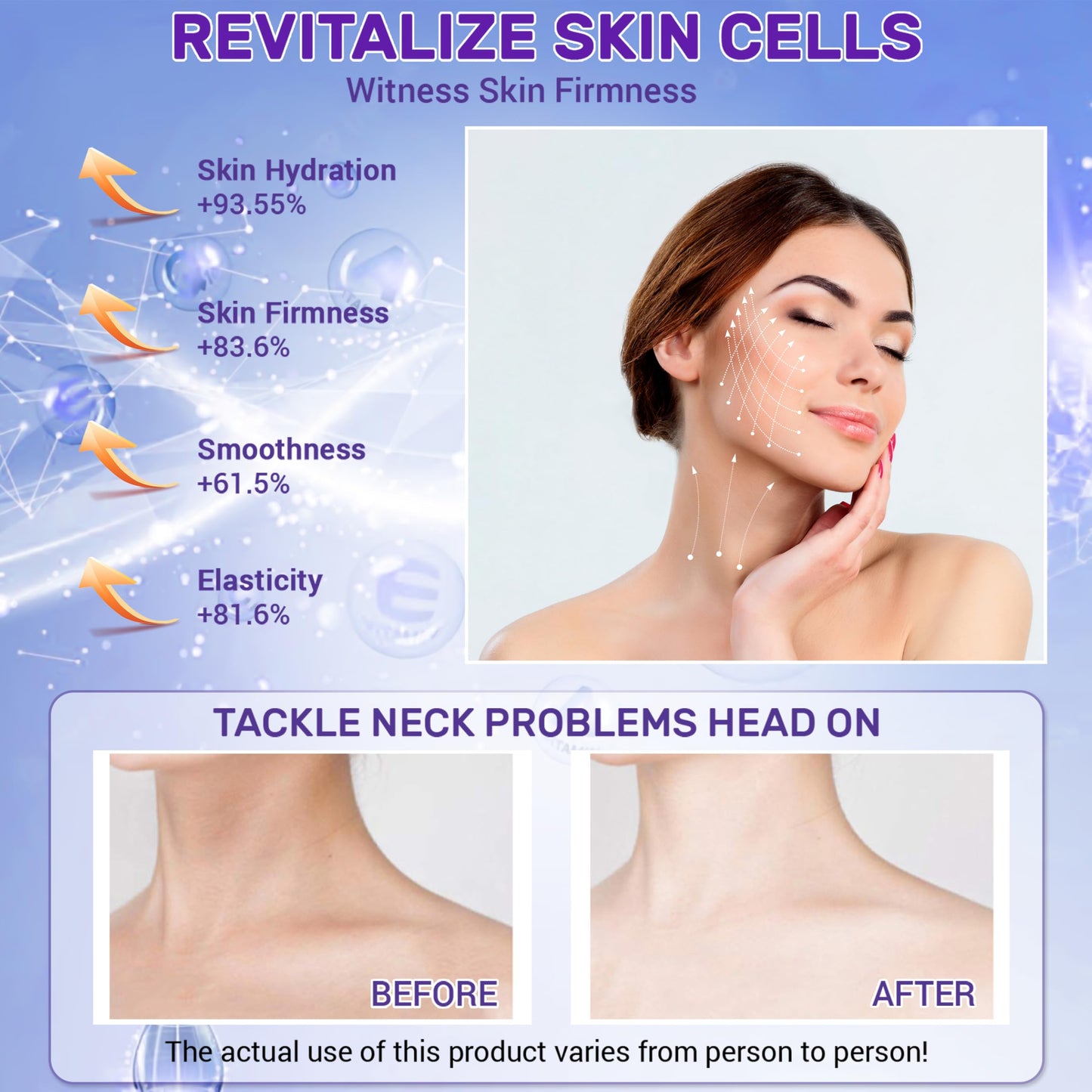 2025Latest Neck Firming Cream:[30+ SGS Certified][Used by Over 1M Fans]Anti-aging Neck & Face Tightening Cream,Lifting Moisturizer & suitable for face,neck and upper chest,1.7 fl oz.for Women&Men,2PC