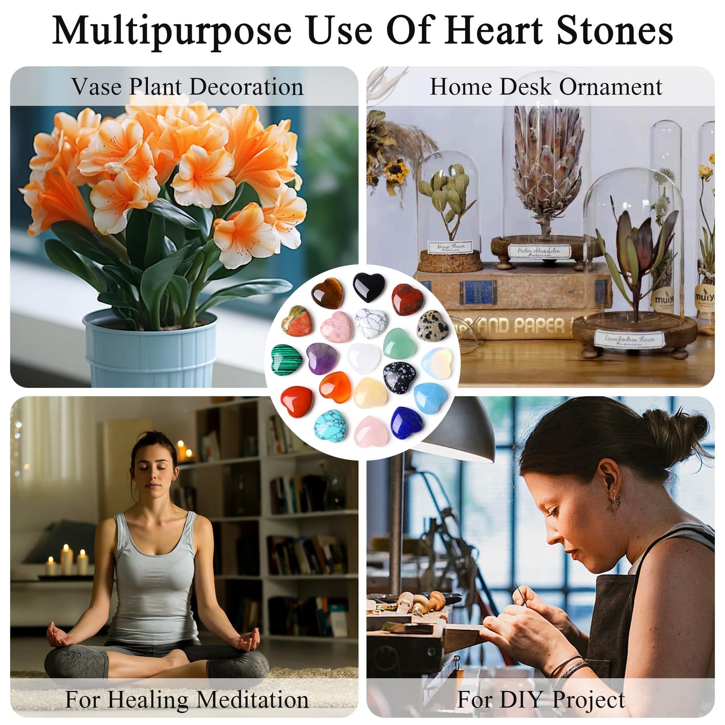 NUKAYAI 20PCS Red Carnelian Healing Crystals Stones Heart Shaped Set Polished Love Crystal Natural Cute Pocket Thumb Reiki Wholesale Set Balancing Meditation Heart Mothers Day Bulk Gifts for Women