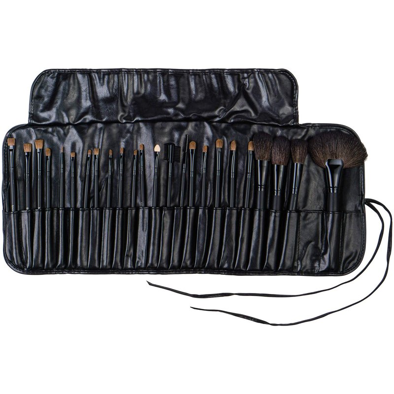 SHANY Makeup Brush Set Studio Quality Total Pro Make up Brushes with Pouch- Cosmetics applicator for Foundation, Powder, Eyeshadow, Concealer, Liner and more - 24 Count