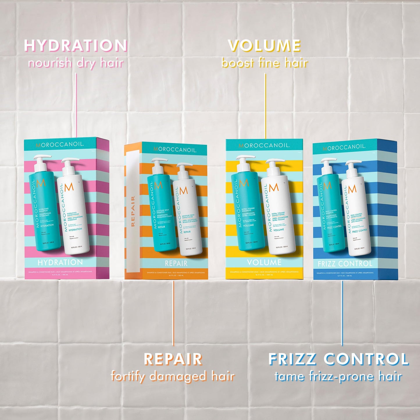 Moroccanoil Hydrating Shampoo & Conditioner Half-Liter Set