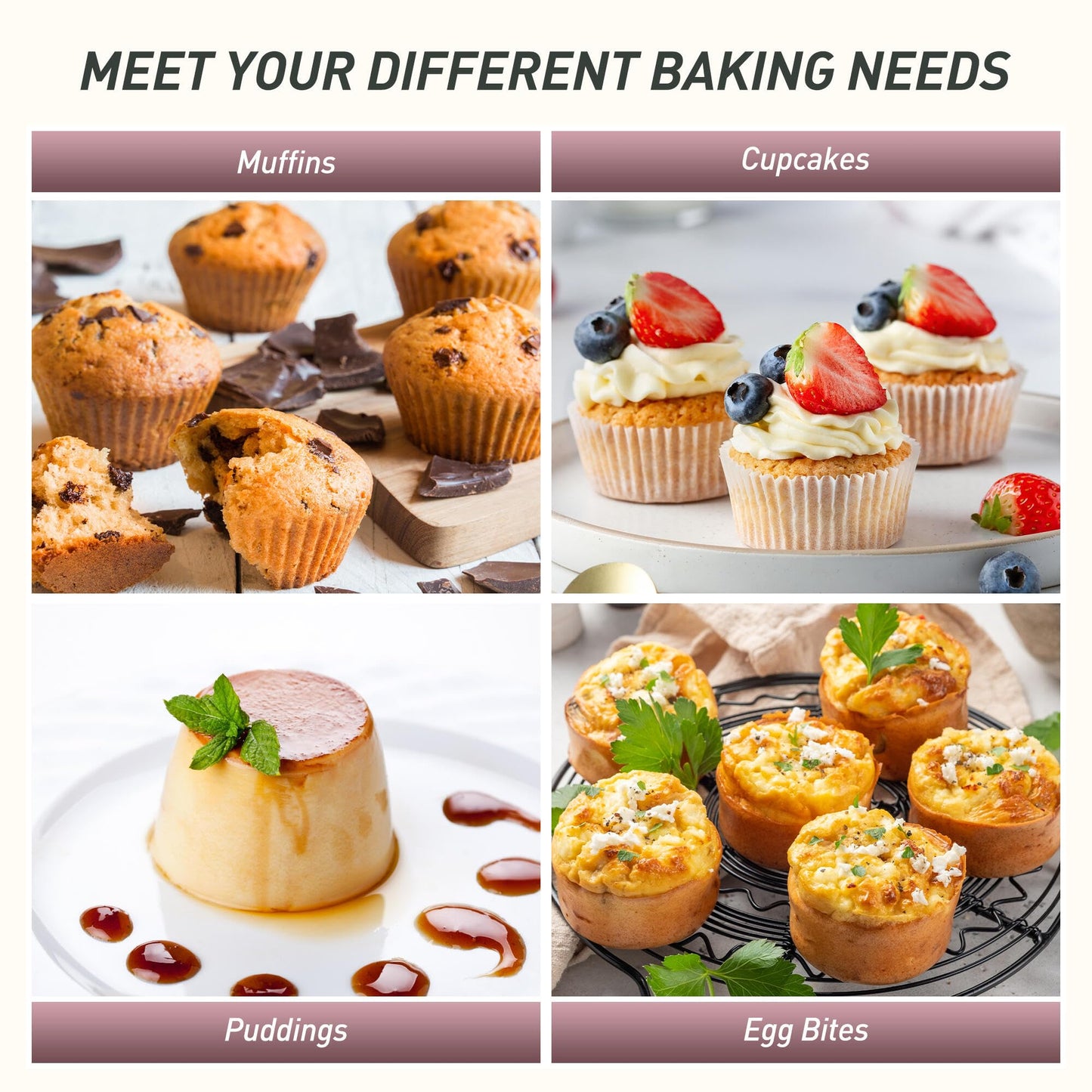 2 Packs 12 Cups Silicone Muffin Pan with Metal Reinforced Frame Regular Size Cupcake Pan Tray Egg Bites Silicone Circle Cookie Molds Muffin Tin Tart Pans Baking Sheet Set for Breakfast Sandwiches