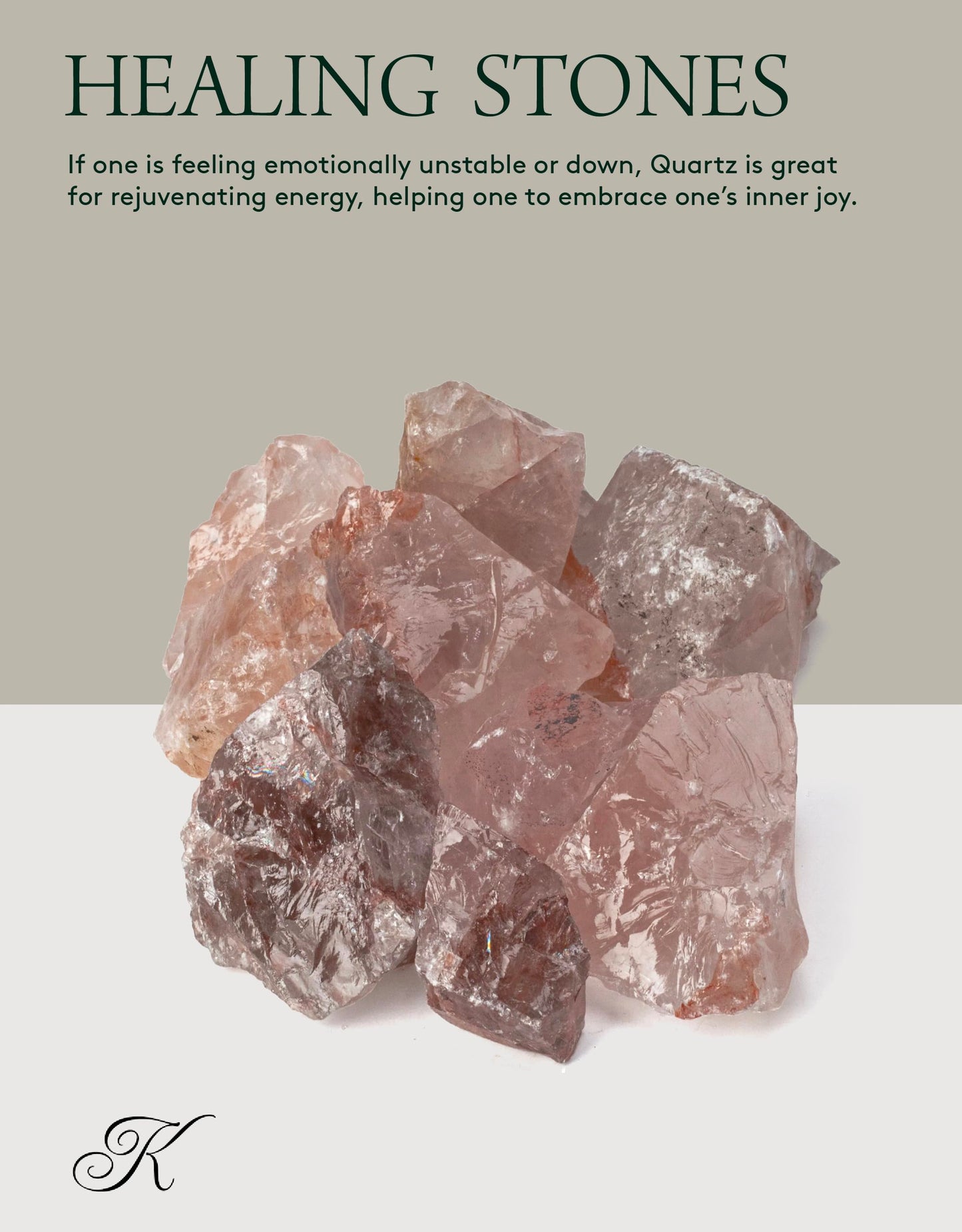 KALIFANO Rough Fire Quartz 10 Stone Bulk Bundle with Healing & Calming Effects - AAA High Energy Raw Cuarzo De Fuego - Reiki Crystal Used for Rock Tumbling and Lapidary (Family Owned and Operated)