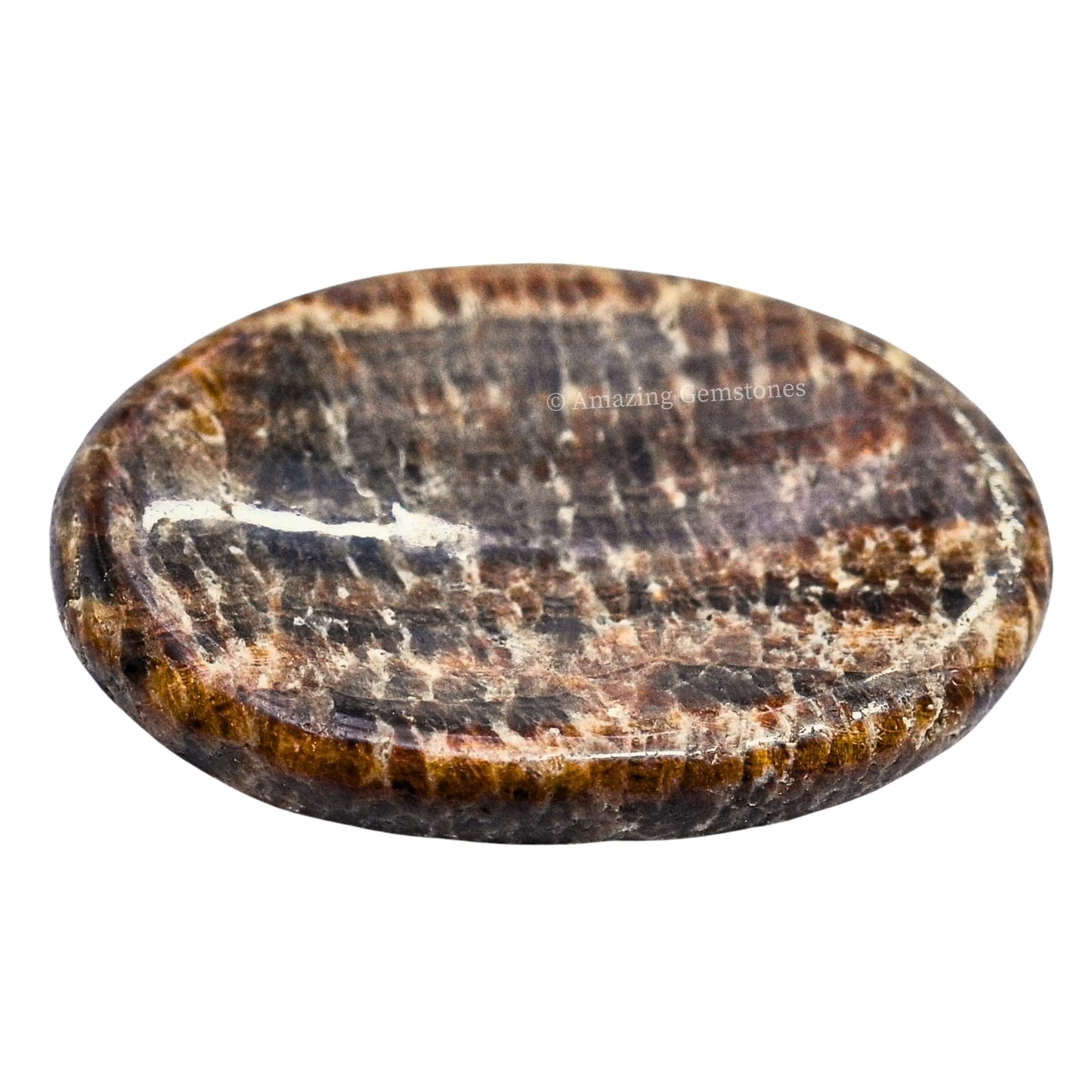 Amazing Gemstone Aragonite Worry Stone Crystals and Healing Stones - Worry Stones for Stress Relief Gift - Piedra Crystal Fidget for Meditation, Relaxation - Unique Stocking Stuffers & Birthday Gifts