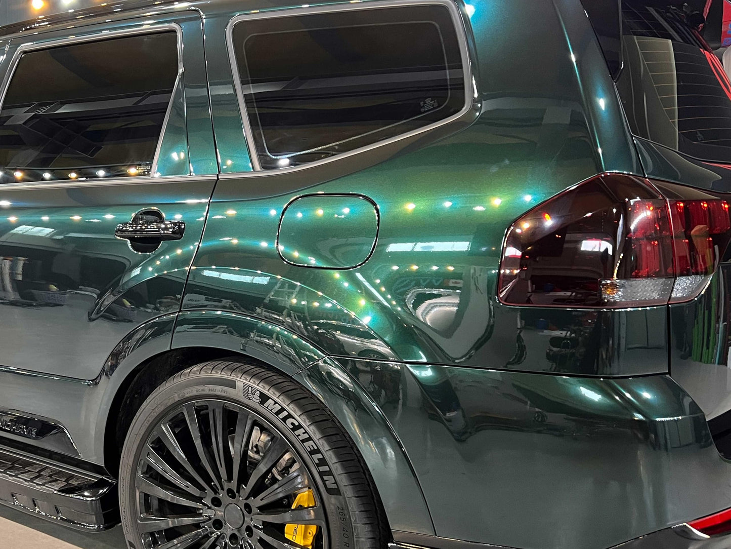 ColorFusion PPF by VViViD, Gloss Shadow Green Dry Apply PPF Vinyl Car Wrap Roll 6ft x 5ft