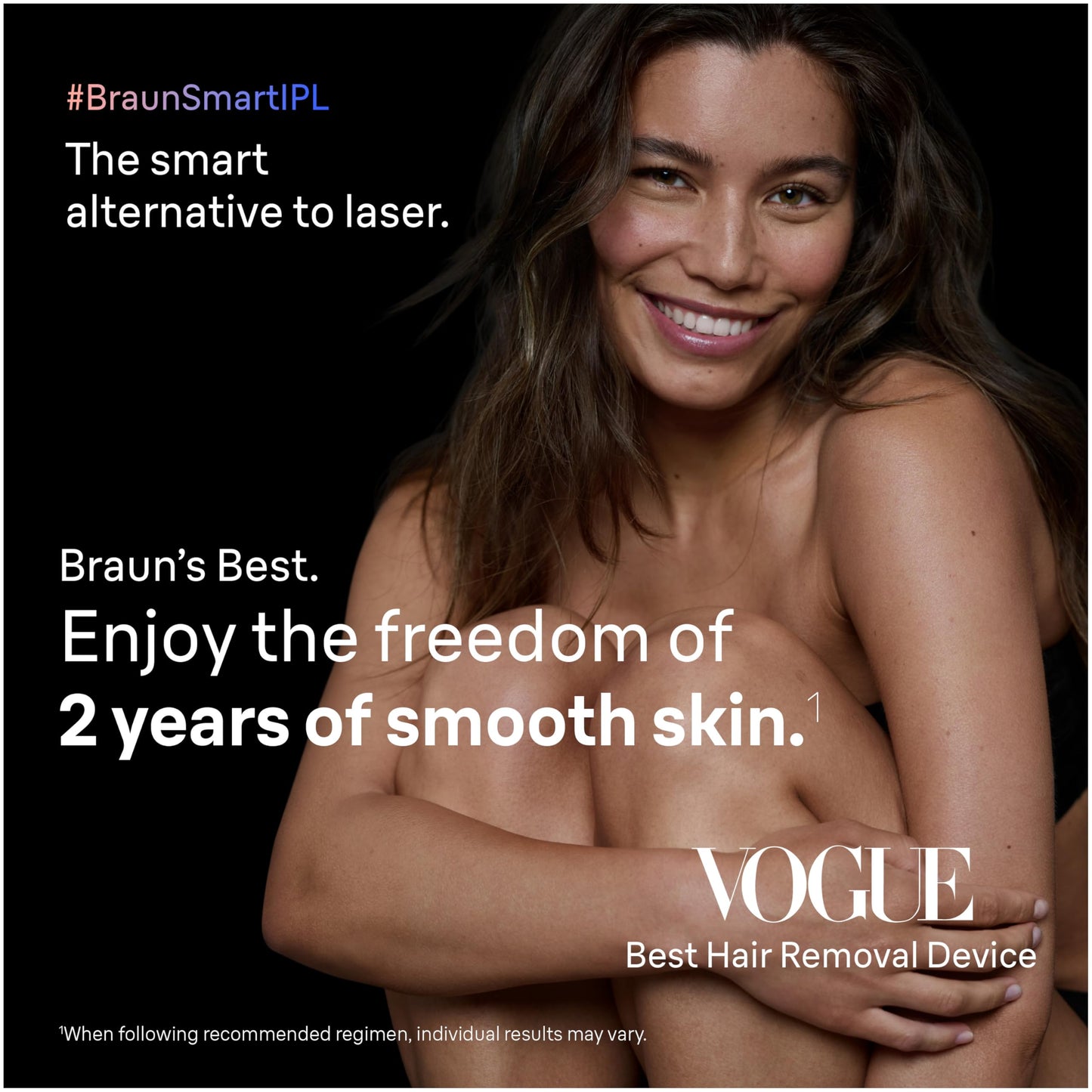 Braun Smart IPL, Skin i·Expert Pro 7, VOGUE's Best Hair Removal Device, IPL Hair Removal for Women and Men, Permanent Laser Hair Reduction At-Home, World's 1st Smart App, 3 Heads, IPL7243
